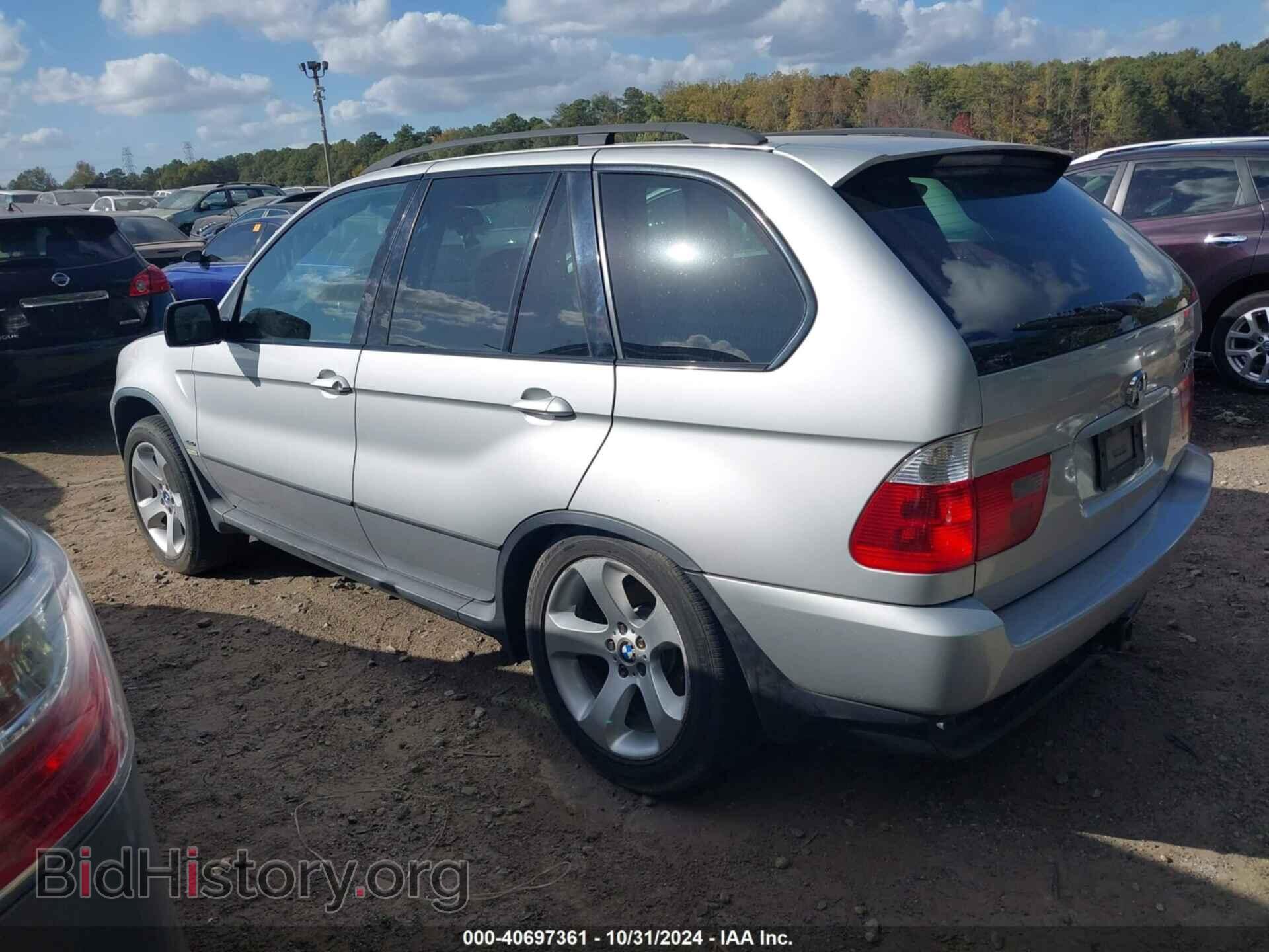 2005 BMW X5 - VIN: 5UXFB53575LV10861 - Фото 3