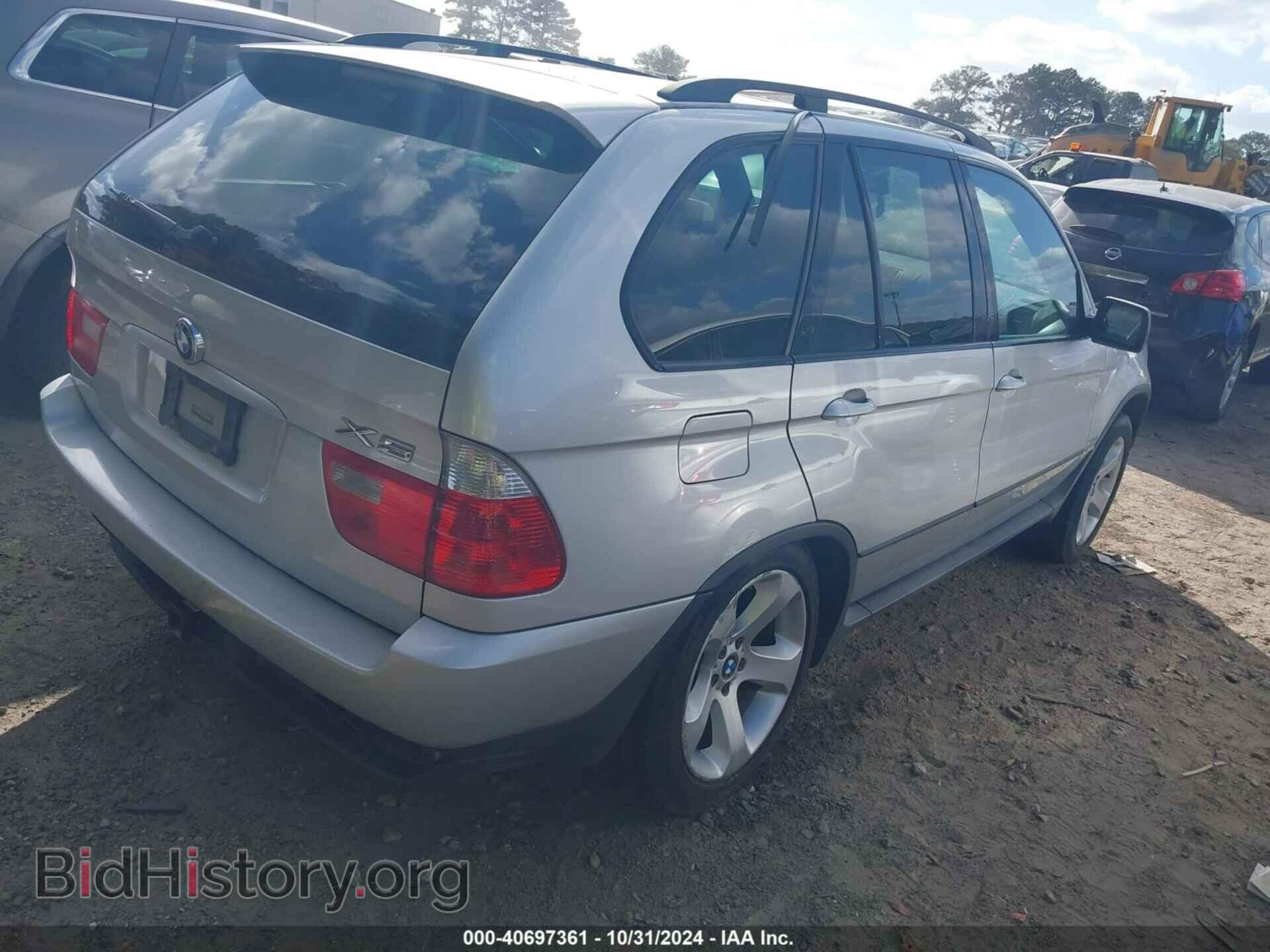 2005 BMW X5 - VIN: 5UXFB53575LV10861 - Фото 4