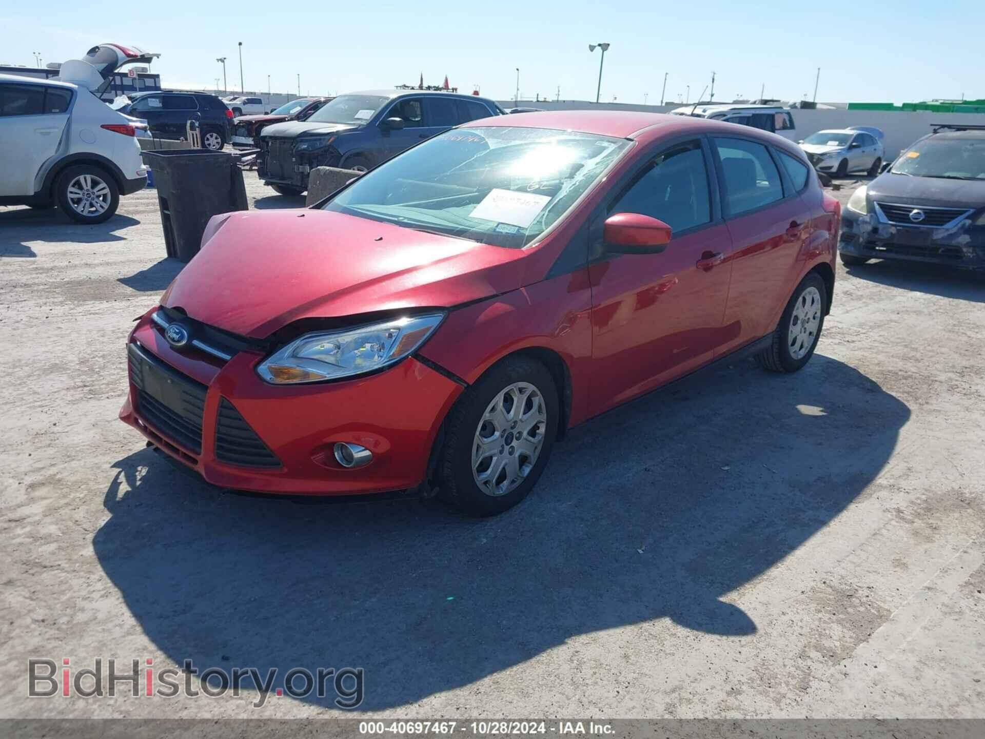 2012 FORD FOCUS - VIN: 1FAHP3K24CL299550 - Фото 2