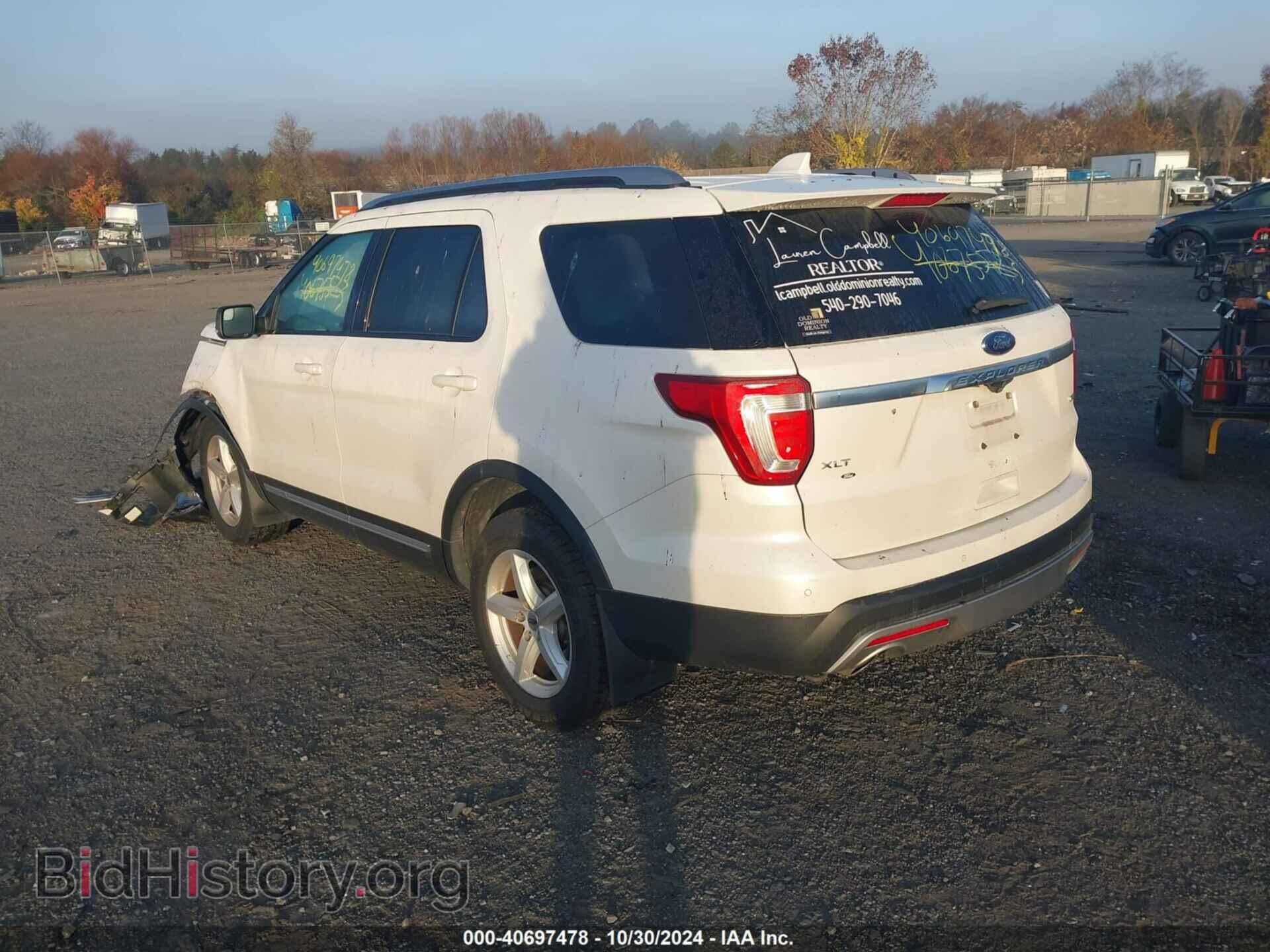 2016 FORD EXPLORER - VIN: 1FM5K8D83GGB20032 - Photo 3