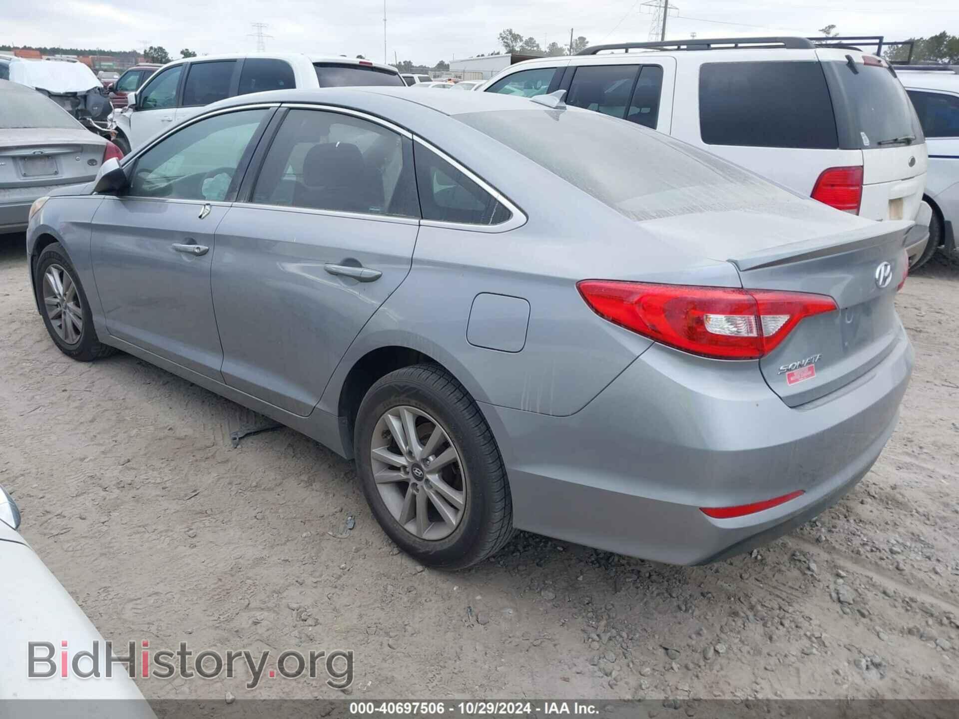 2017 HYUNDAI SONATA - VIN: 5NPE24AF9HH492245 - Фото 3