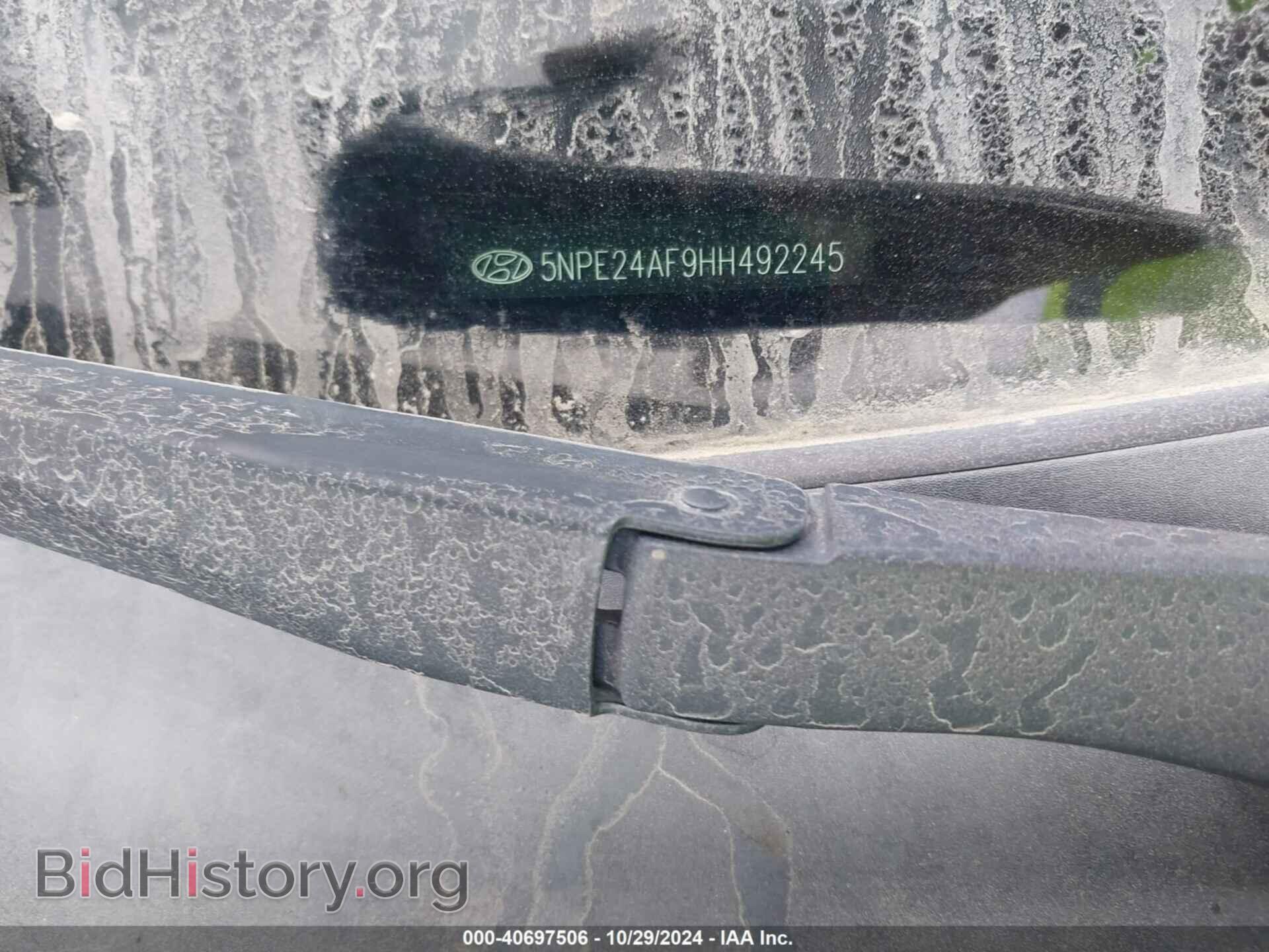 2017 HYUNDAI SONATA - VIN: 5NPE24AF9HH492245 - Фото 9