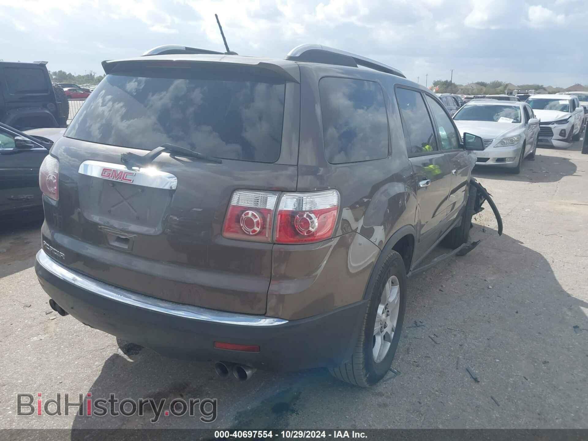 2009 GMC ACADIA - VIN: 1GKER13D69J127721 - Фото 4
