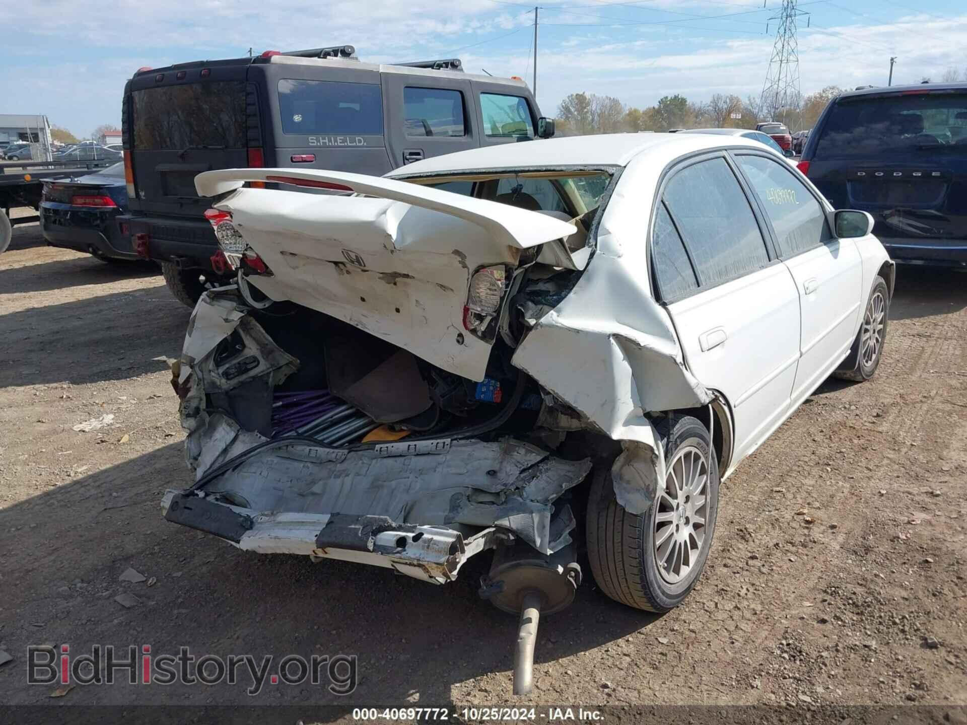2005 HONDA CIVIC - VIN: 2HGES26735H562995 - Фото 4