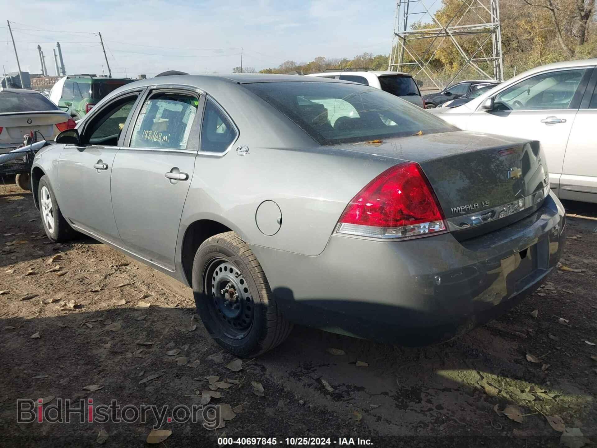 2008 CHEVROLET IMPALA - VIN: 2G1WB58K281260108 - Фото 3