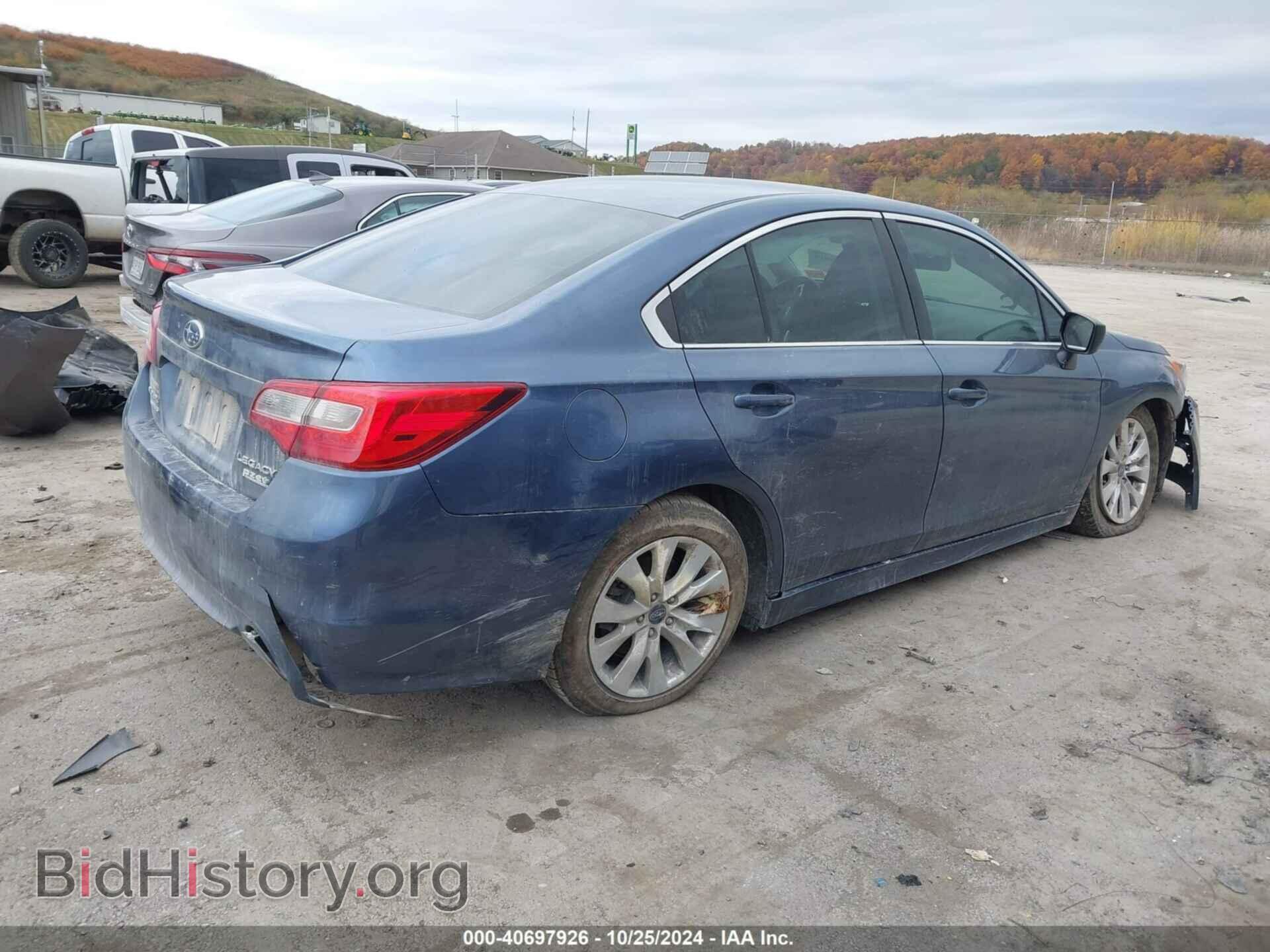2017 SUBARU LEGACY - VIN: 4S3BNAB65H3013810 - Фото 4