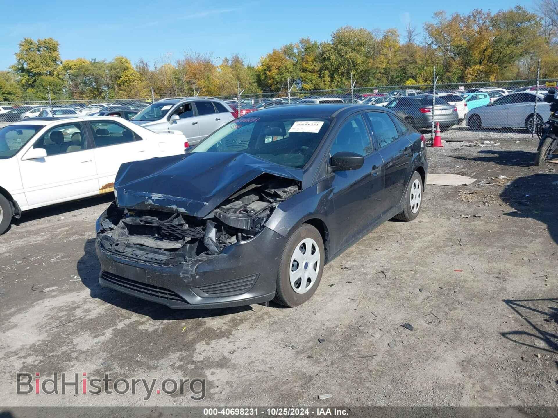 2018 FORD FOCUS - VIN: 1FADP3E28JL244347 - Фото 2
