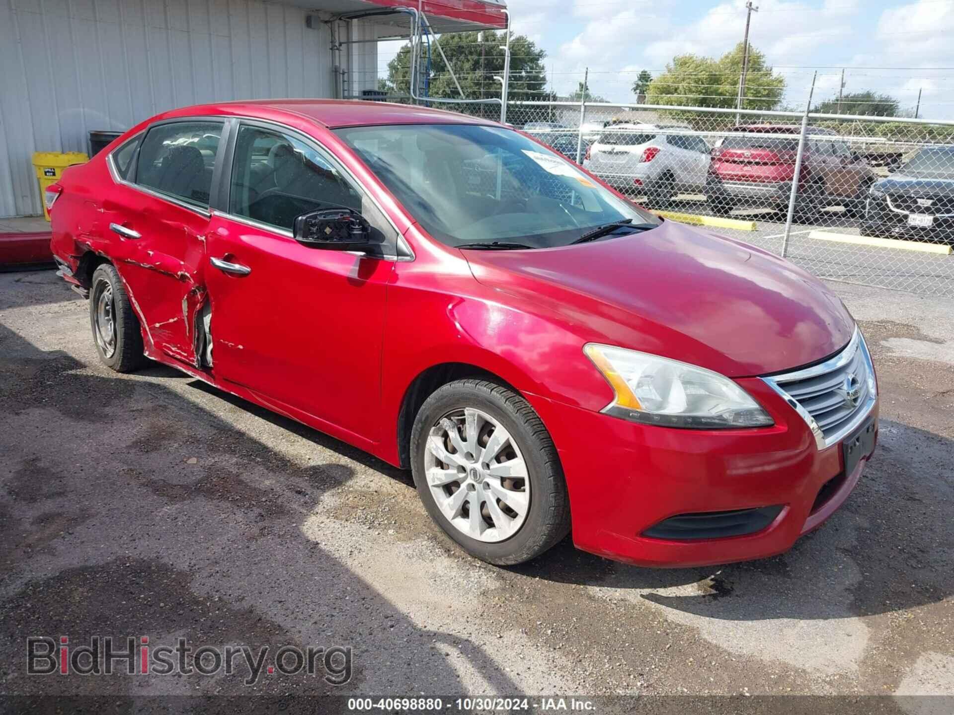 Photo 3N1AB7AP5EL644870 - NISSAN SENTRA 2014