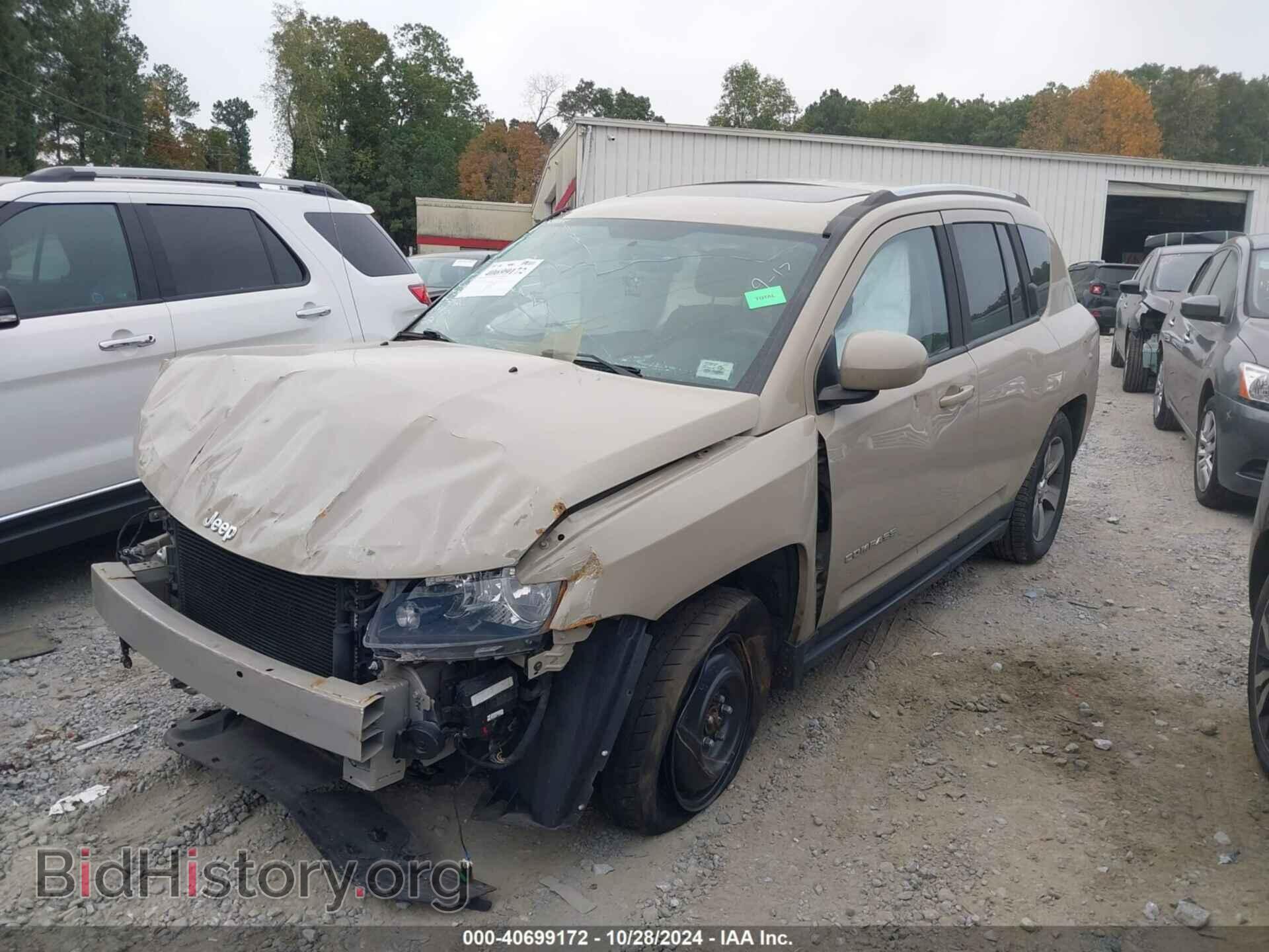 2017 JEEP COMPASS - VIN: 1C4NJDEB8HD112022 - Фото 2