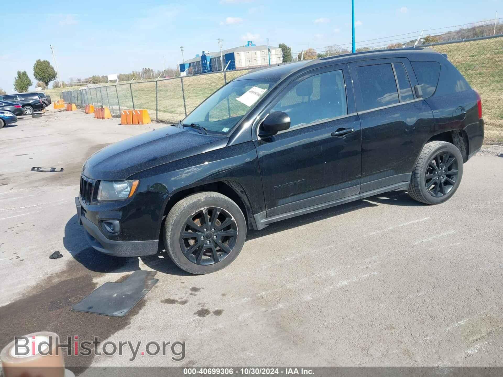 2014 JEEP COMPASS - VIN: 1C4NJCBAXED764836 - Фото 2