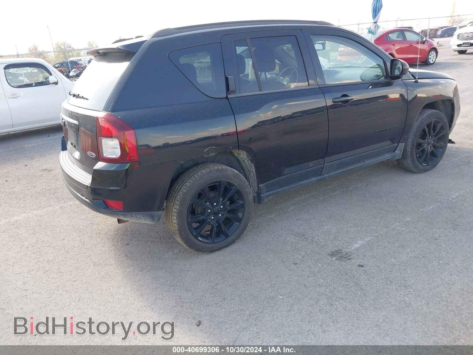 2014 JEEP COMPASS - VIN: 1C4NJCBAXED764836 - Фото 4