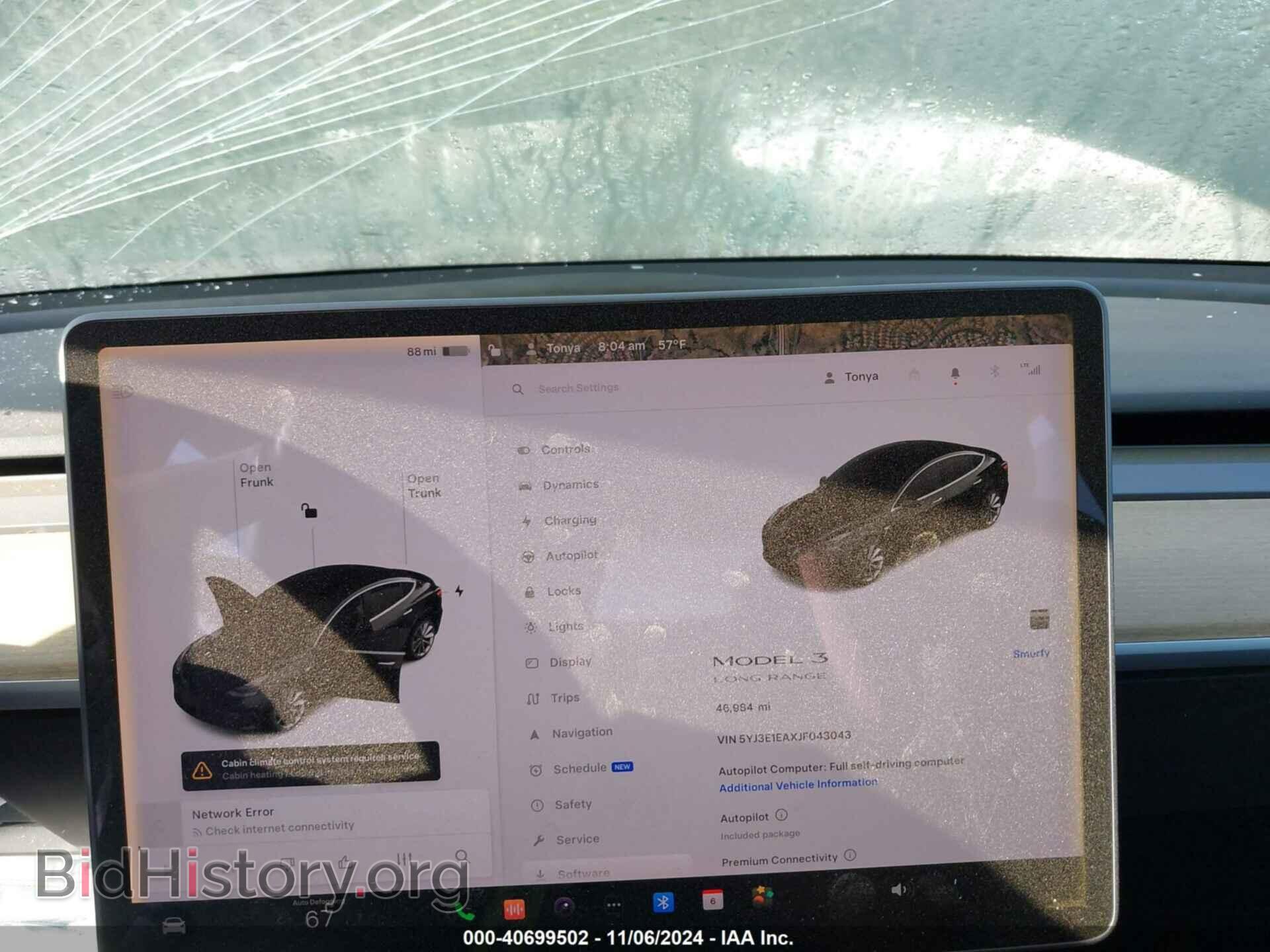 2018 TESLA MODEL 3 - VIN: 5YJ3E1EAXJF043043 - Фото 7