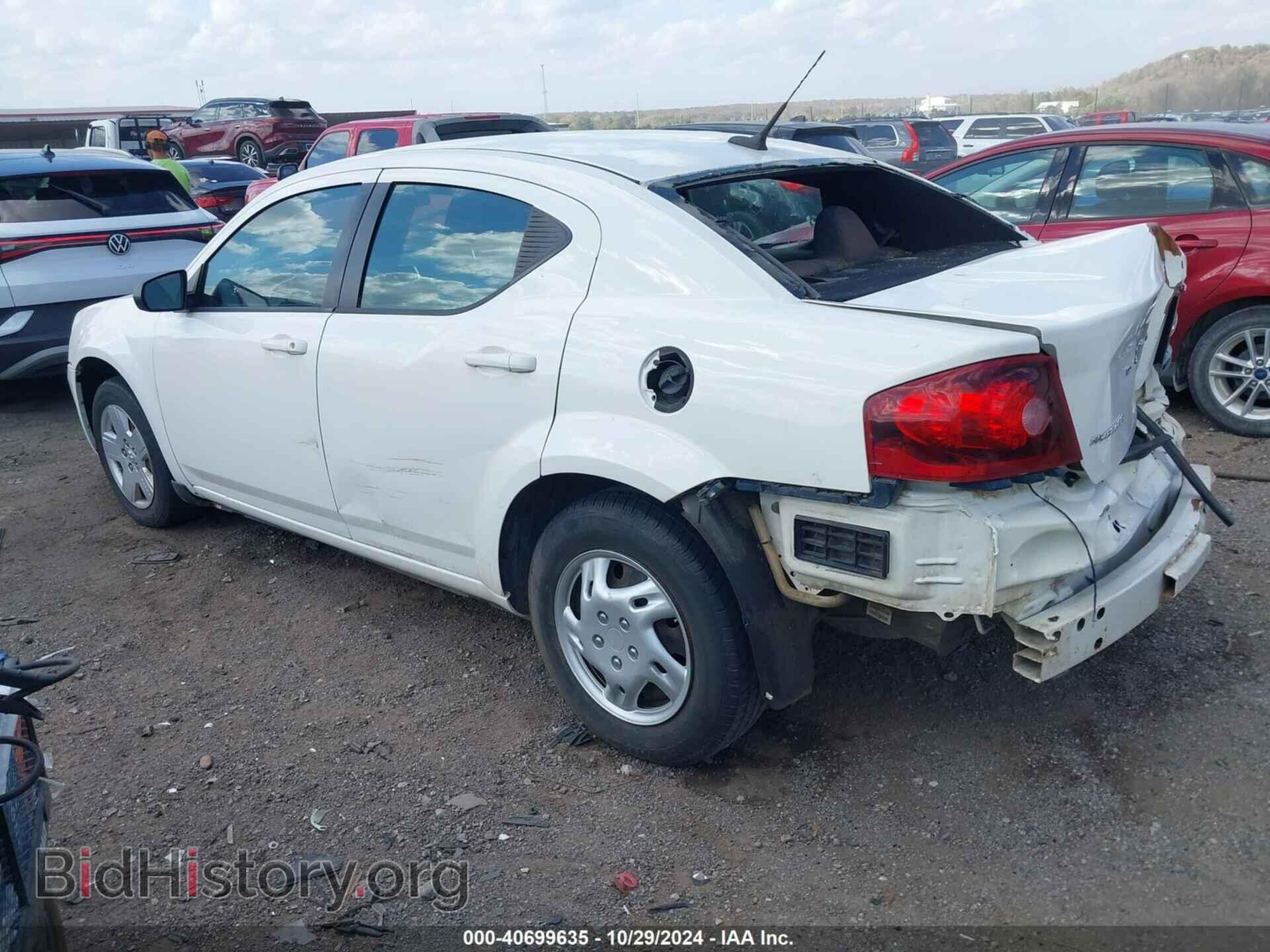 2011 DODGE AVENGER - VIN: 1B3BD4FB3BN508001 - Фото 3