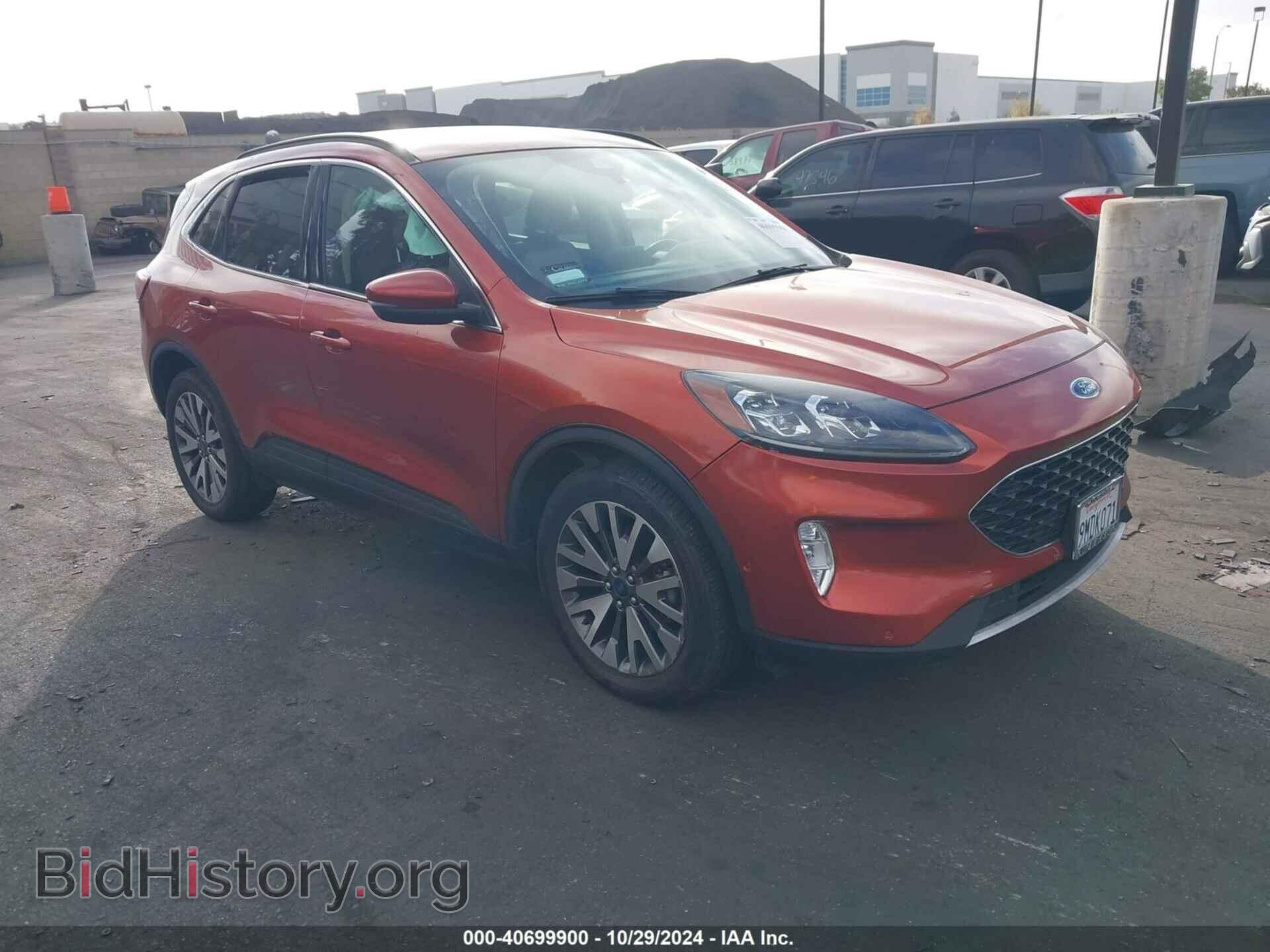 Photo 1FMCU9J95LUA80939 - FORD ESCAPE 2020