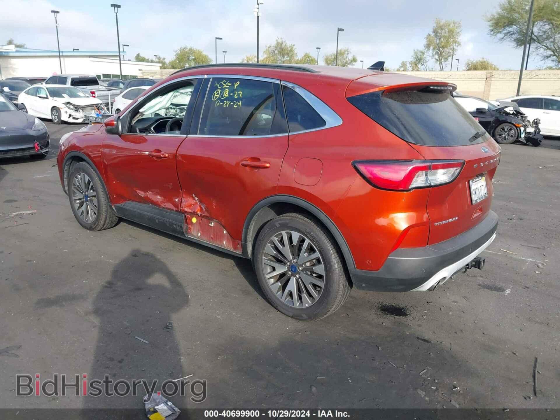 2020 FORD ESCAPE - VIN: 1FMCU9J95LUA80939 - Photo 3