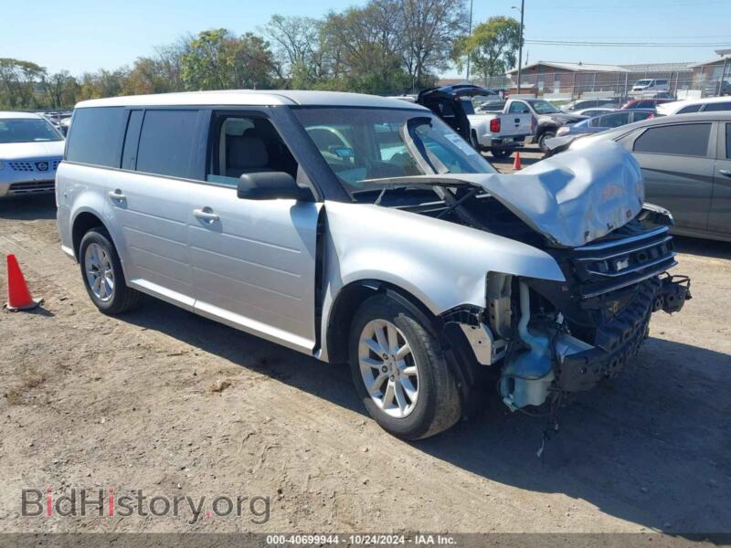 2014 Ford FLEX SE (VIN 2FMGK5B84EBD07326) — photo 1 of 17, IAAI, damage: front end