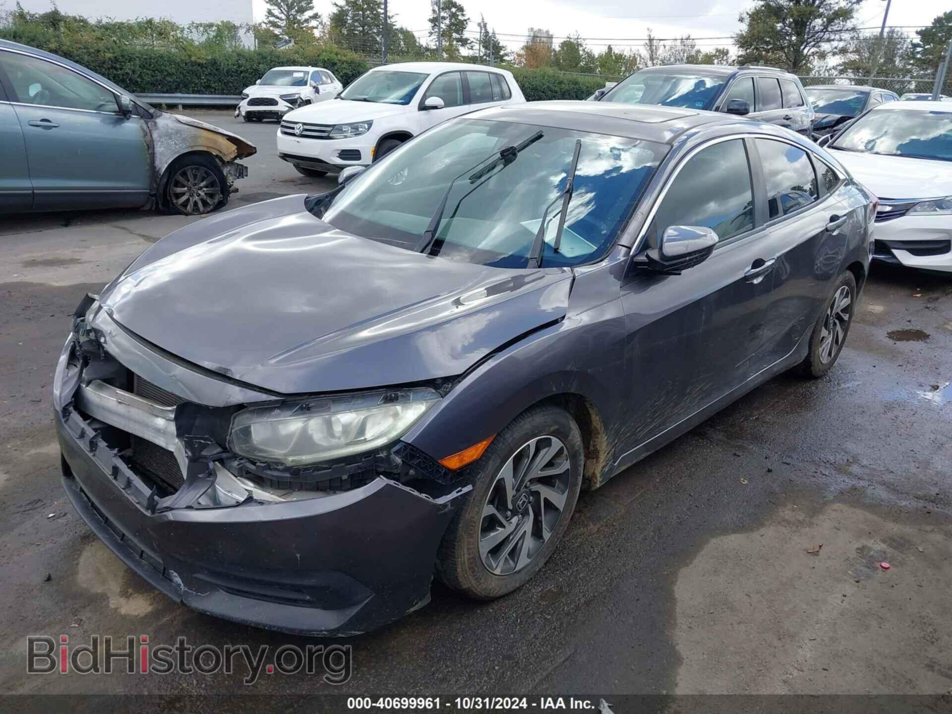 2016 HONDA CIVIC - VIN: 19XFC2F75GE083640 - Фото 2