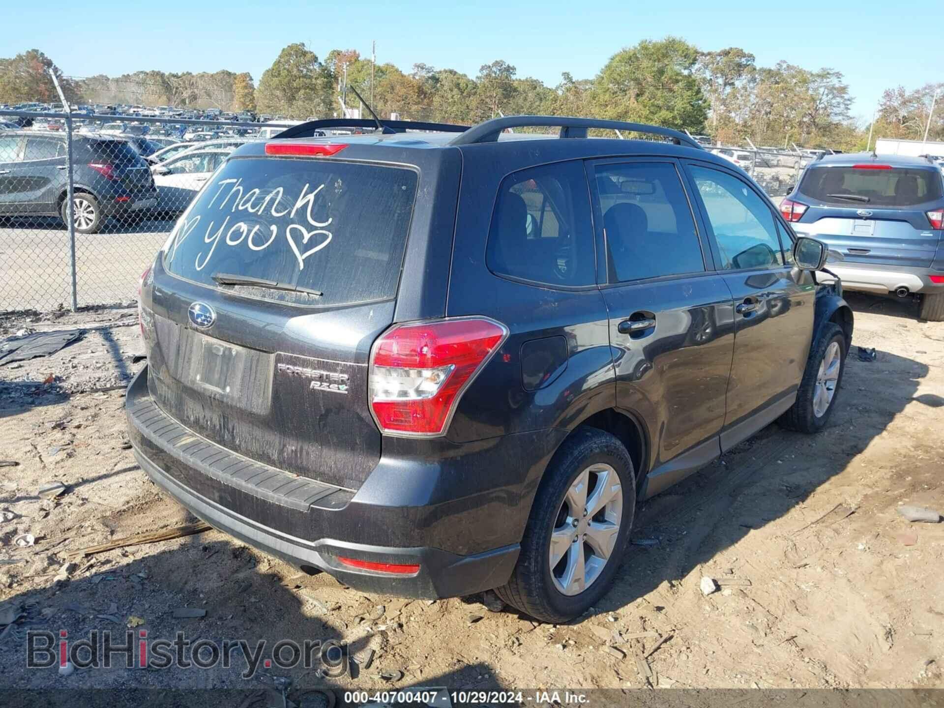 2014 SUBARU FORESTER - VIN: JF2SJAEC0EH478721 - Фото 4