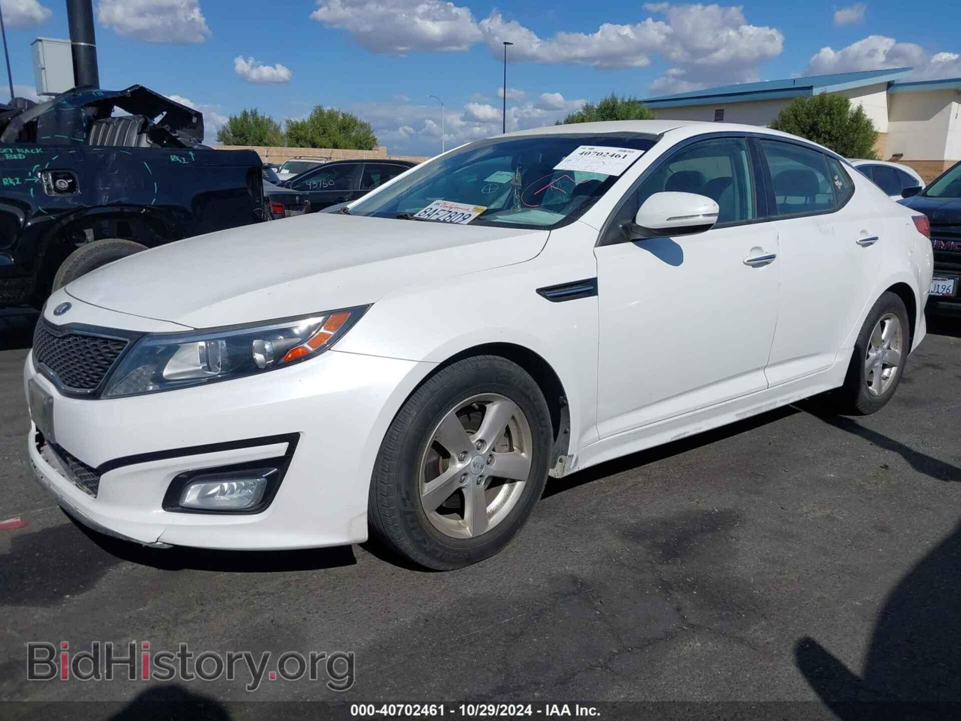2014 KIA OPTIMA - VIN: KNAGM4A75E5458176 - Фото 2