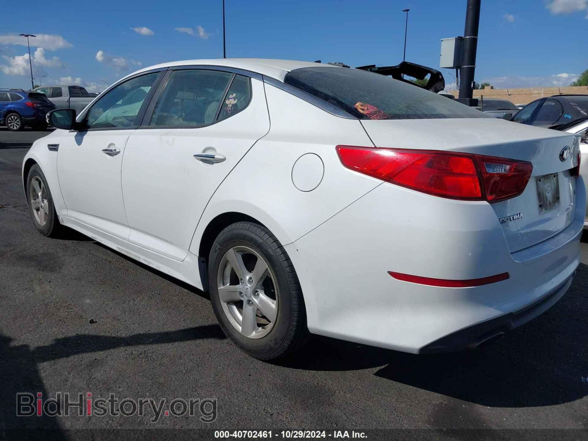 2014 KIA OPTIMA - VIN: KNAGM4A75E5458176 - Фото 3