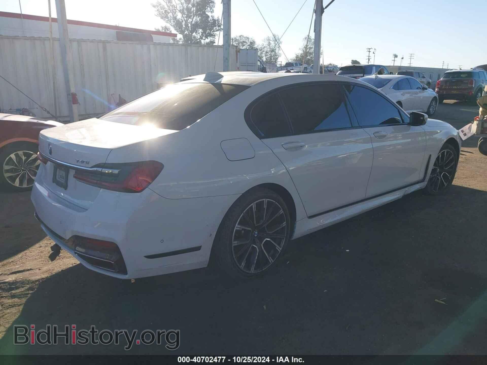 2020 BMW 740I - VIN: WBA7T2C03LGF96570 - Фото 4