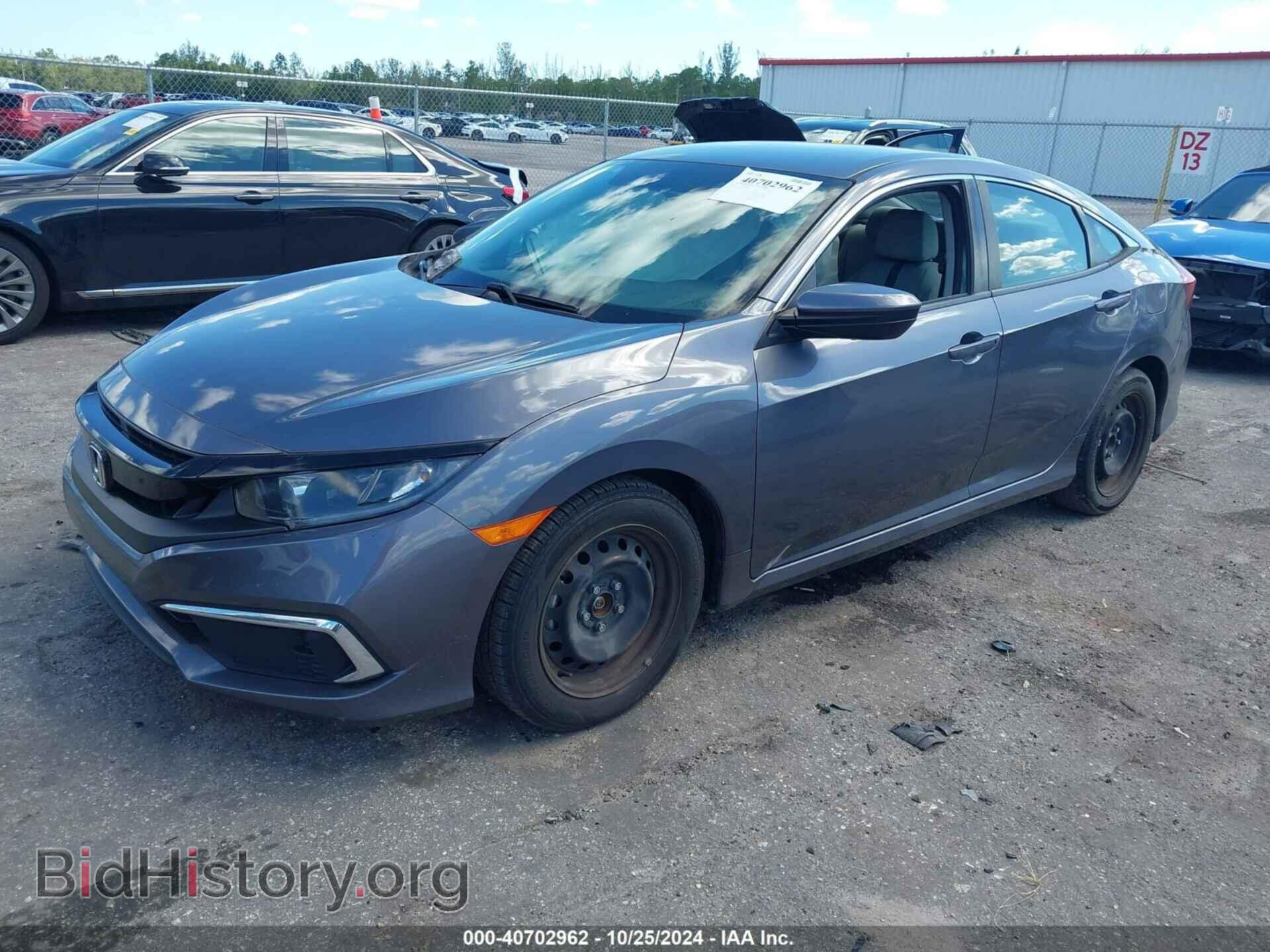 2020 HONDA CIVIC - VIN: 2HGFC2F65LH557190 - Фото 2