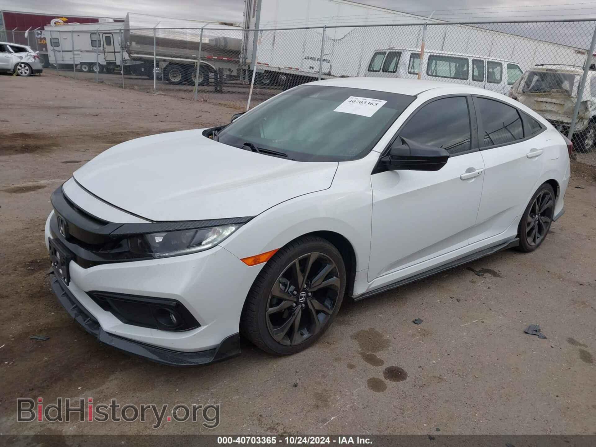 2021 HONDA CIVIC - VIN: 2HGFC2F88MH531878 - Фото 2