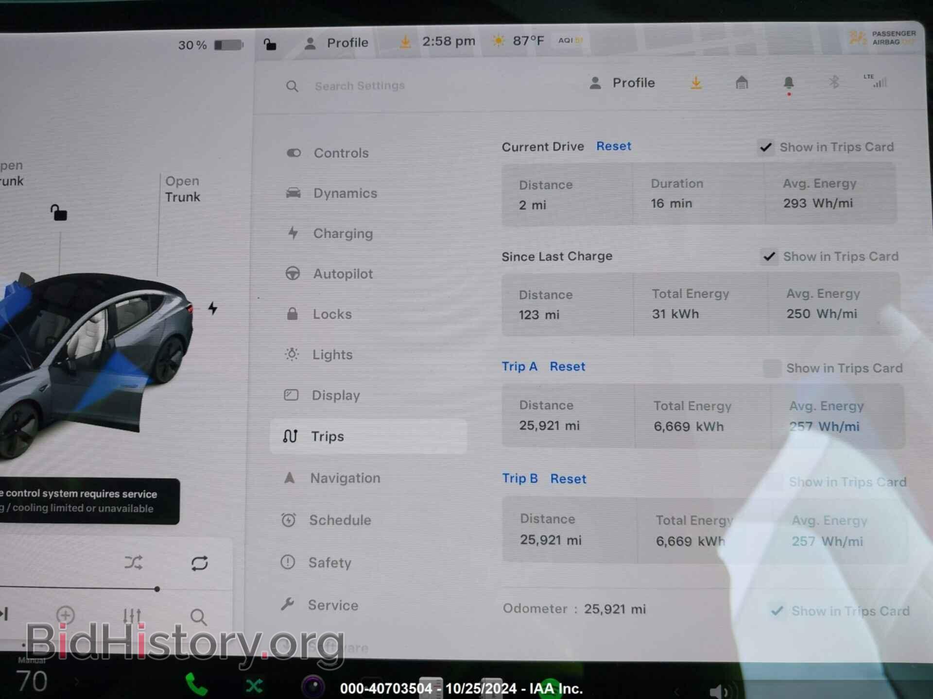 2021 TESLA MODEL 3 - VIN: 5YJ3E1EB9MF848836 - Фото 7