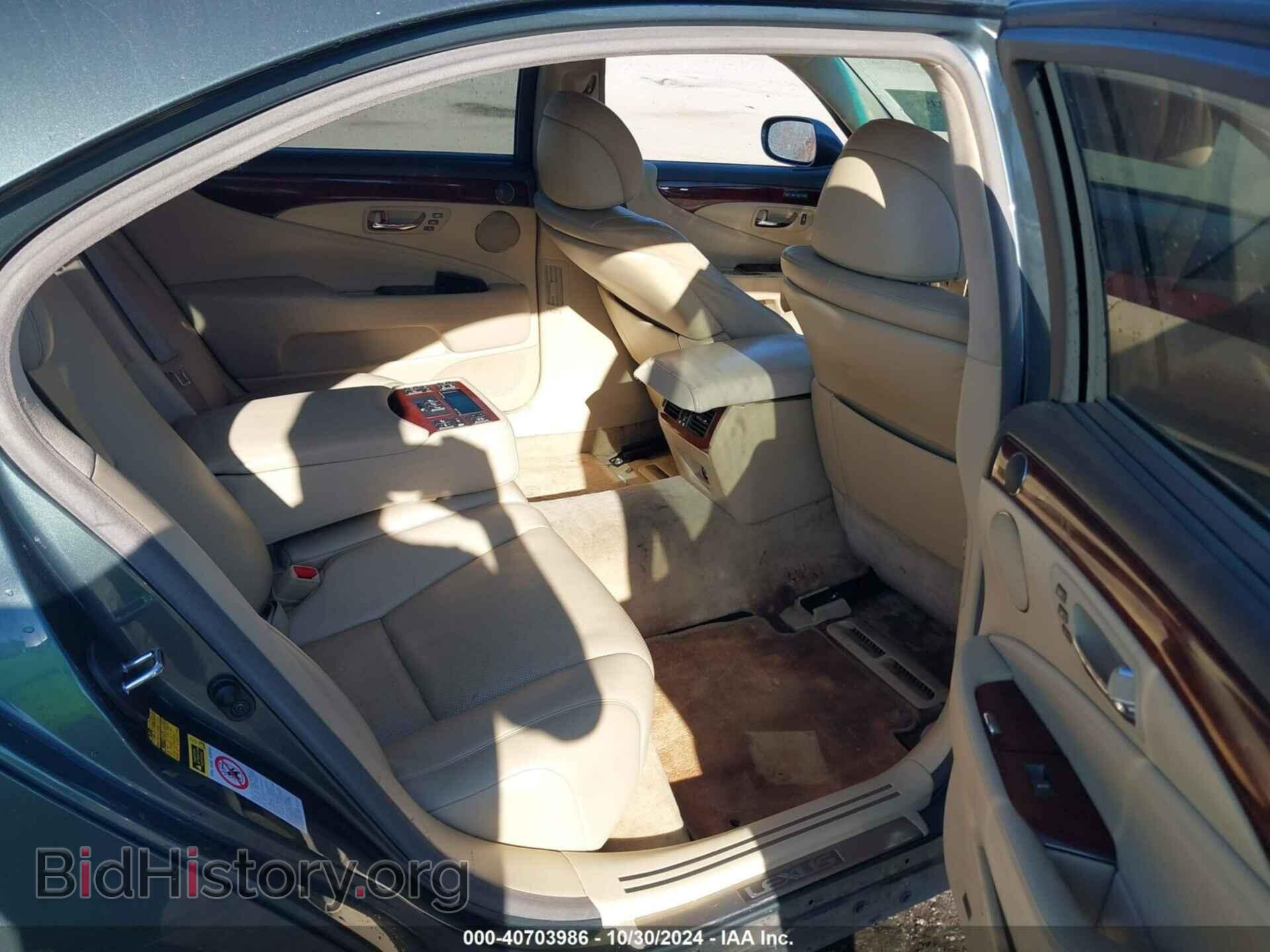 2007 LEXUS LS 460 - VIN: JTHGL46F075005607 - Фото 8