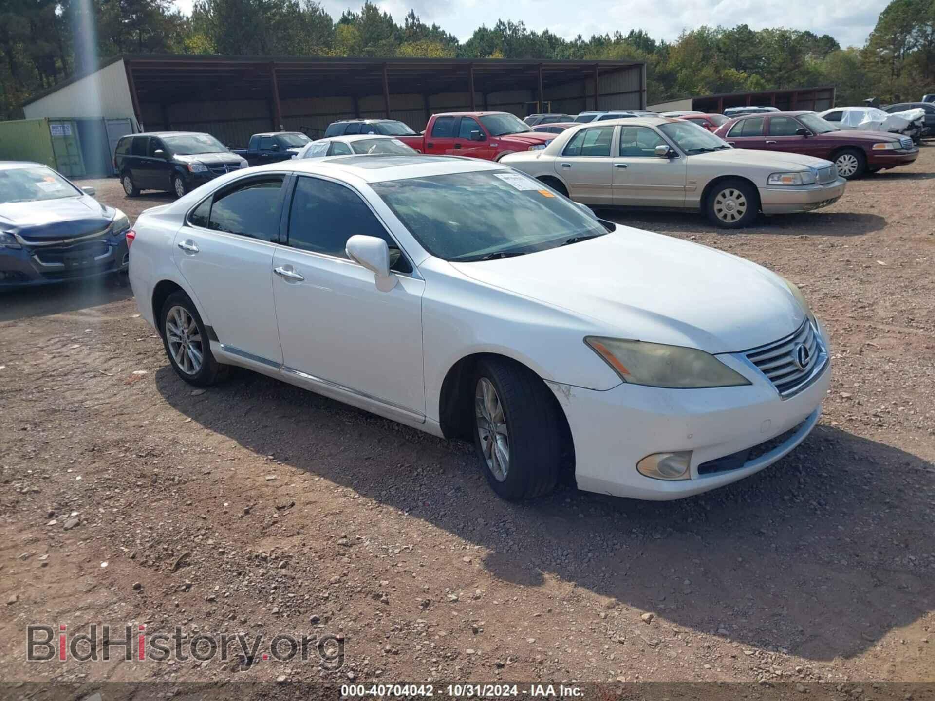 Photo JTHBK1EG8A2384743 - LEXUS ES 350 2010