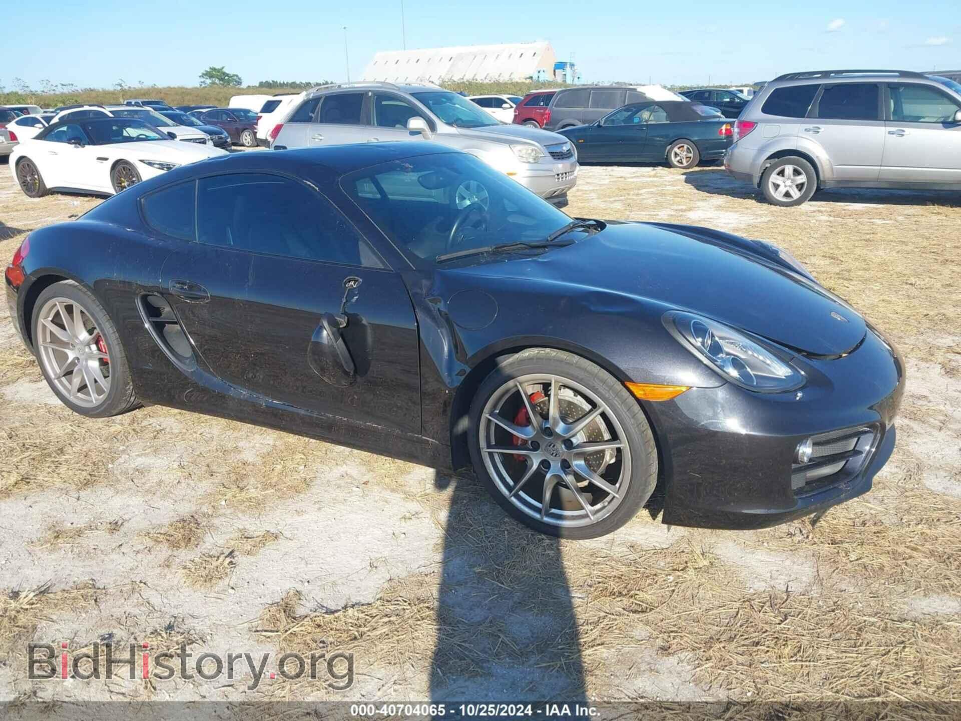 Фотография WP0AA2A84EK174120 - PORSCHE CAYMAN 2014