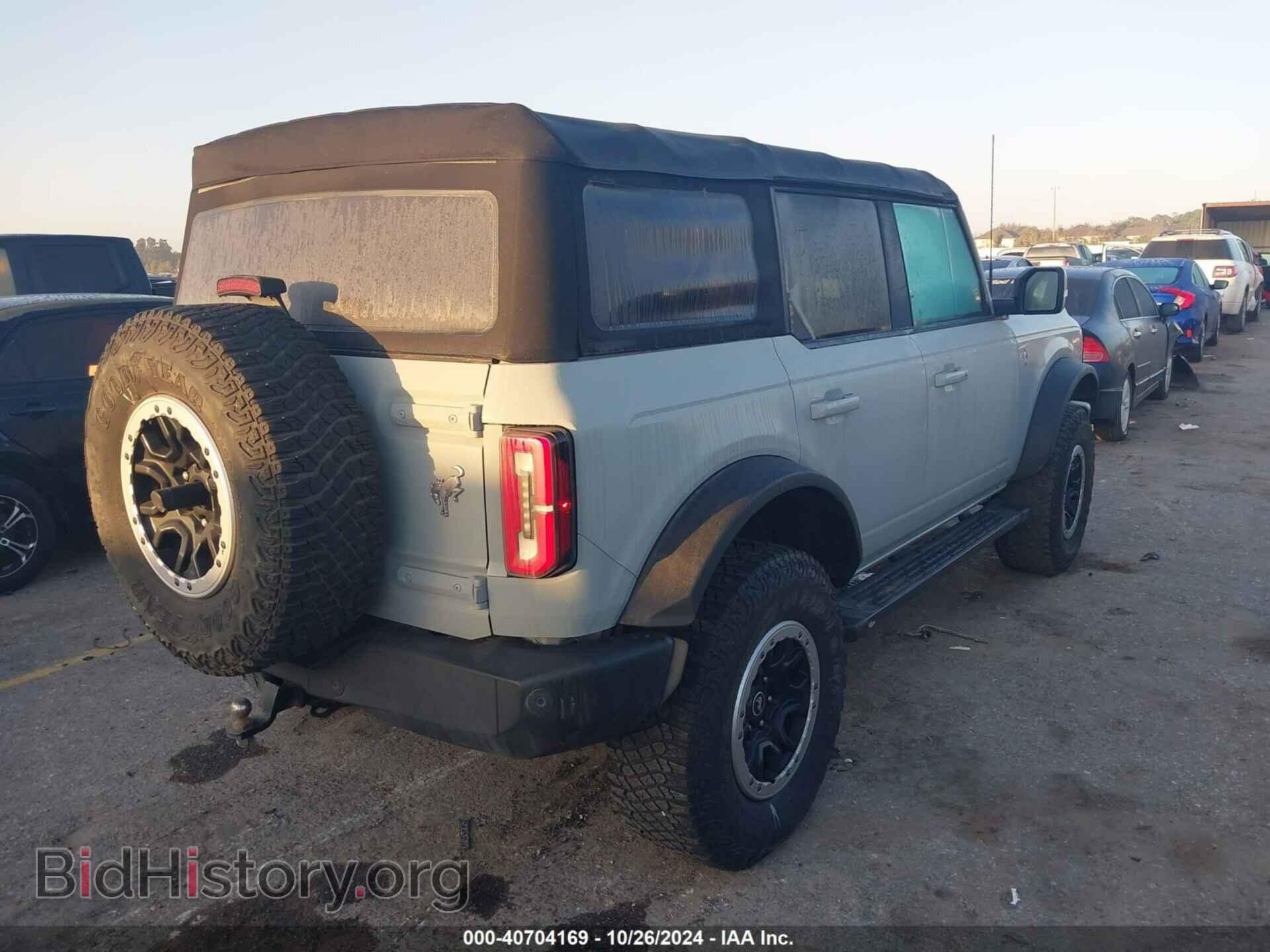 2022 FORD BRONCO - VIN: 1FMEE5DP6NLA73368 - Фото 4