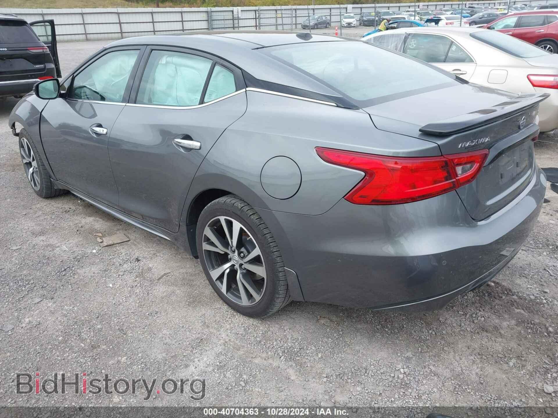 2016 NISSAN MAXIMA - VIN: 1N4AA6AP1GC432370 - Фото 3