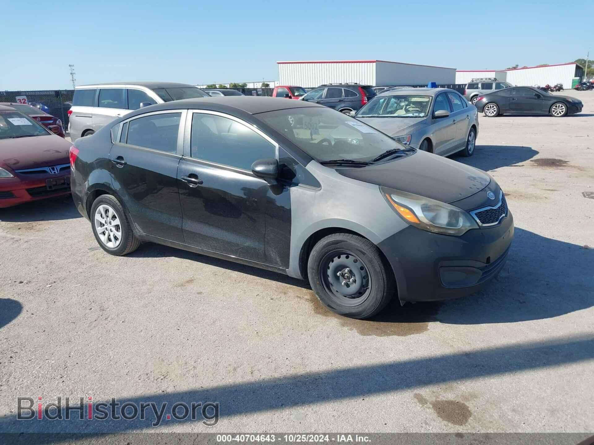 Фотография KNADN4A32C6090222 - KIA RIO 2012