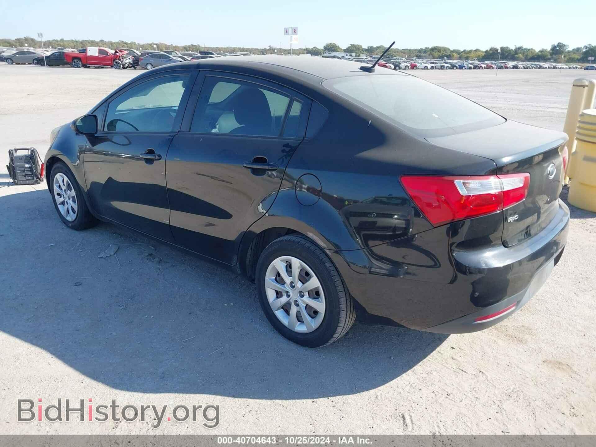 2012 KIA RIO - VIN: KNADN4A32C6090222 - Фото 3