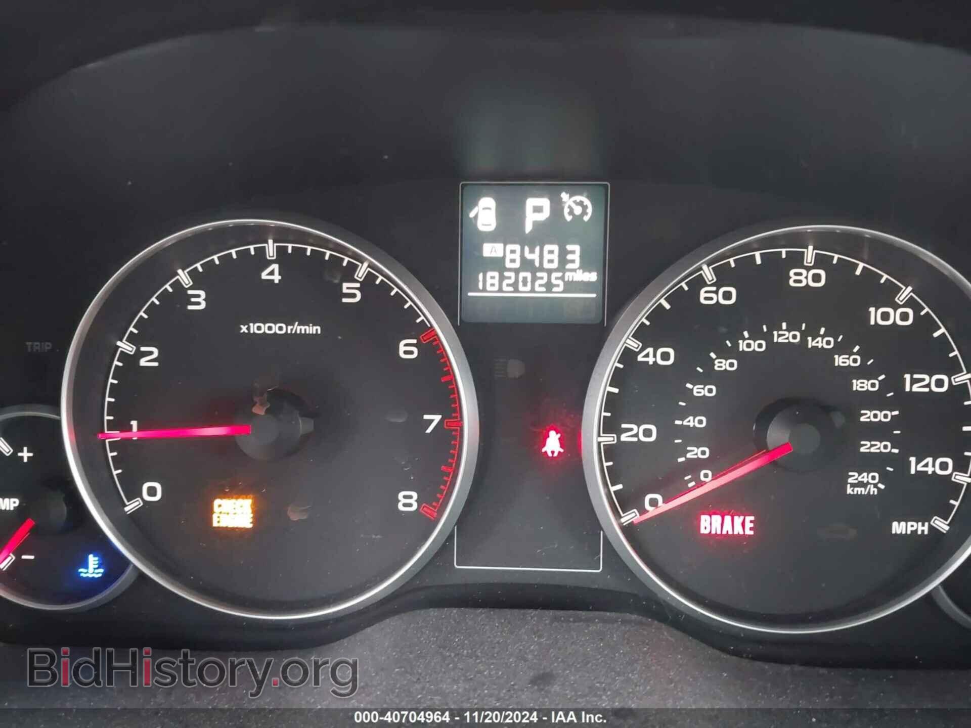 2014 SUBARU OUTBACK - VIN: 4S4BRBCC7E3304931 - Фото 7
