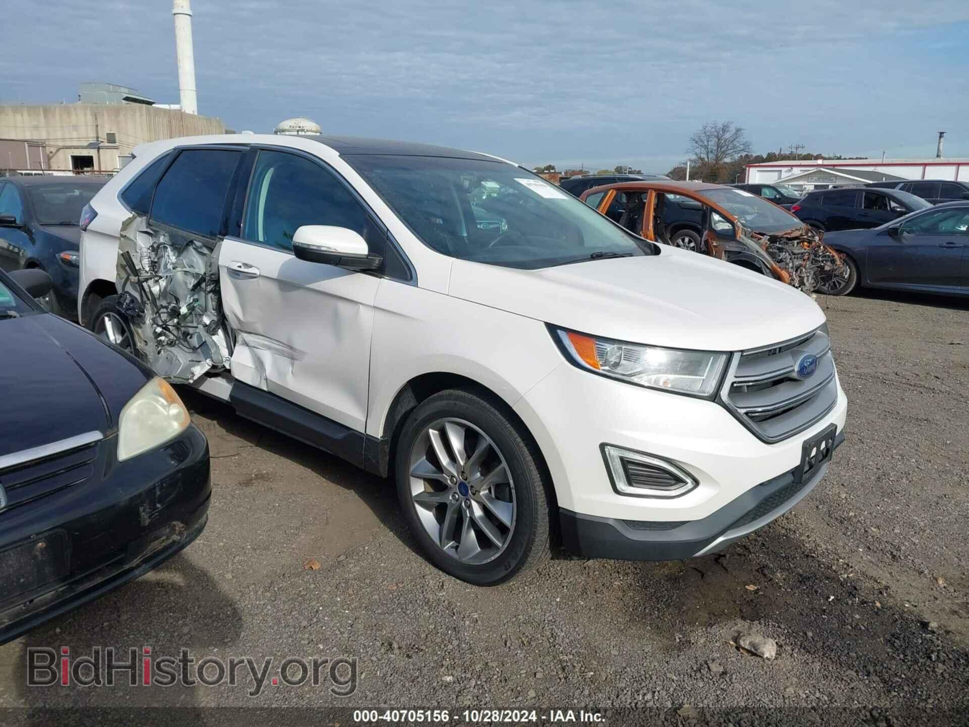 Фотография 2FMTK4K95FBB69489 - FORD EDGE 2015