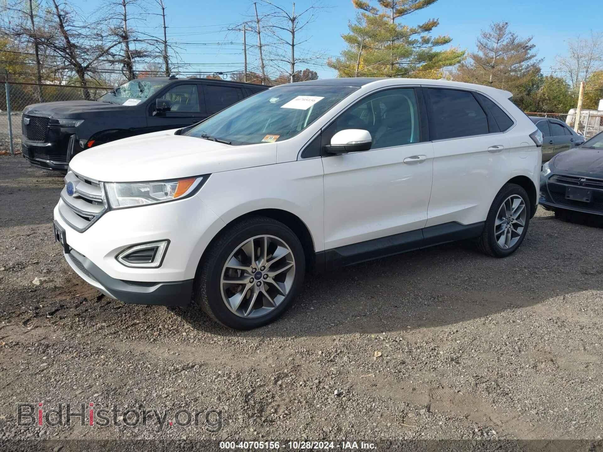 2015 FORD EDGE - VIN: 2FMTK4K95FBB69489 - Фото 2