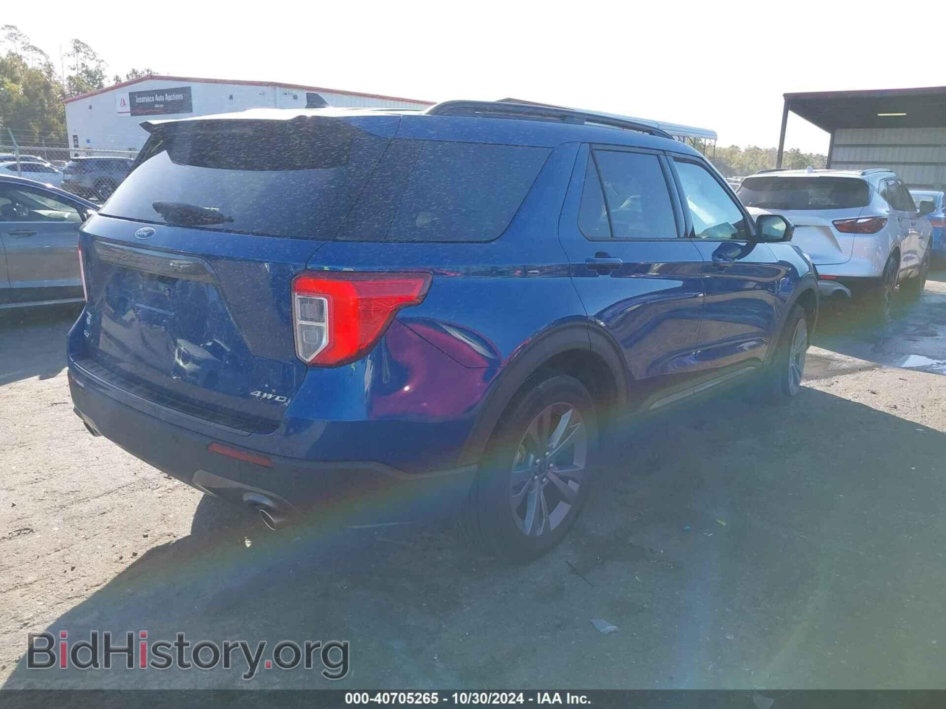 2022 FORD EXPLORER - VIN: 1FMSK8DH1NGA69145 - Фото 4