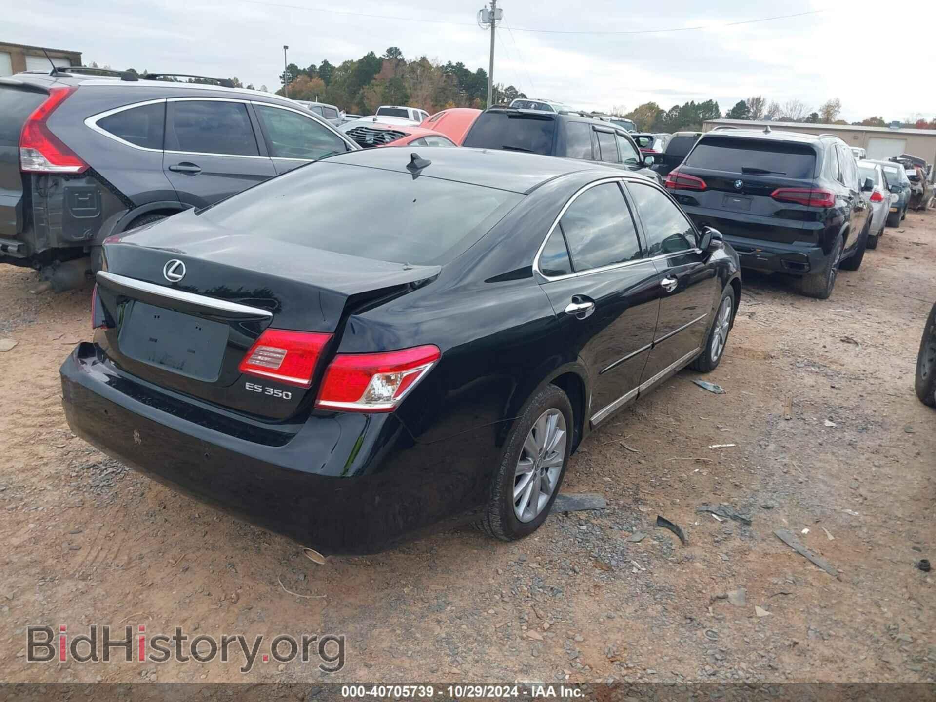 2011 LEXUS ES 350 - VIN: JTHBK1EG3B2424860 - Фото 4