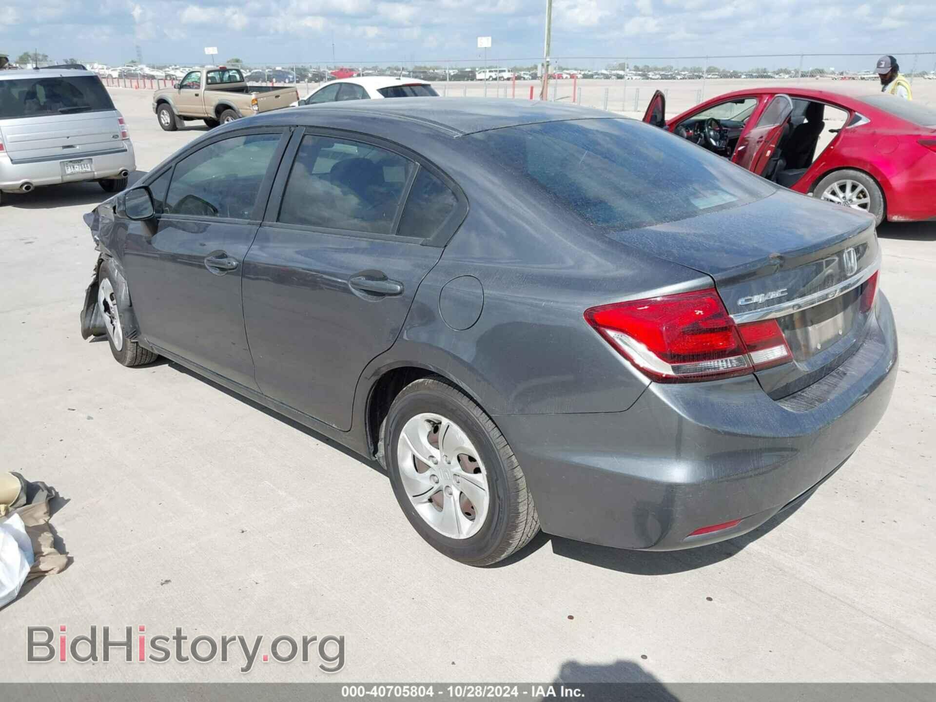 2013 HONDA CIVIC - VIN: 2HGFB2F56DH597077 - Фото 3