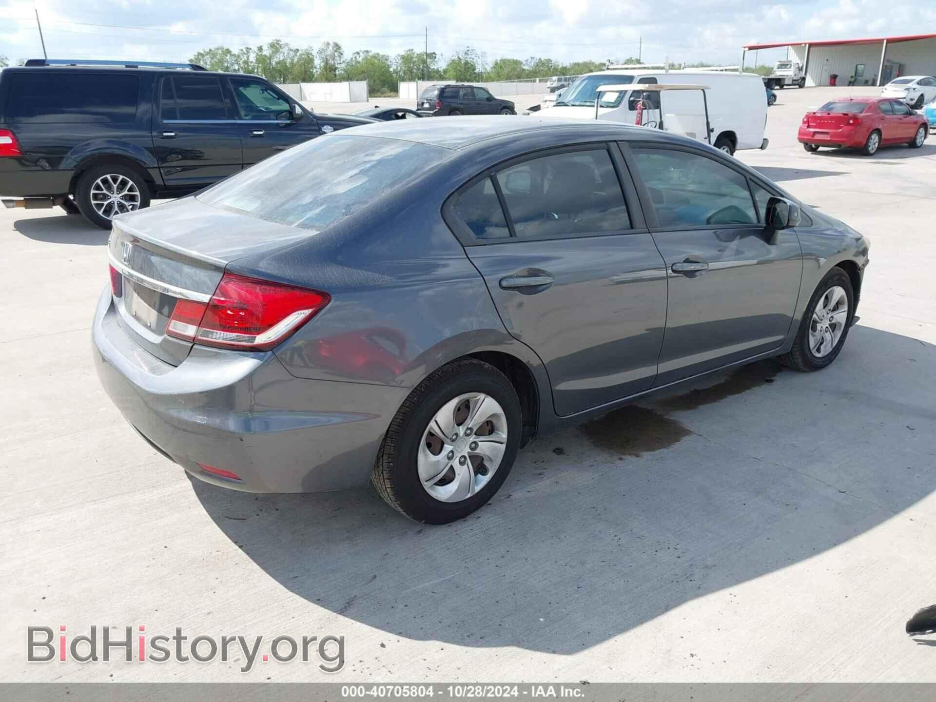 2013 HONDA CIVIC - VIN: 2HGFB2F56DH597077 - Фото 4