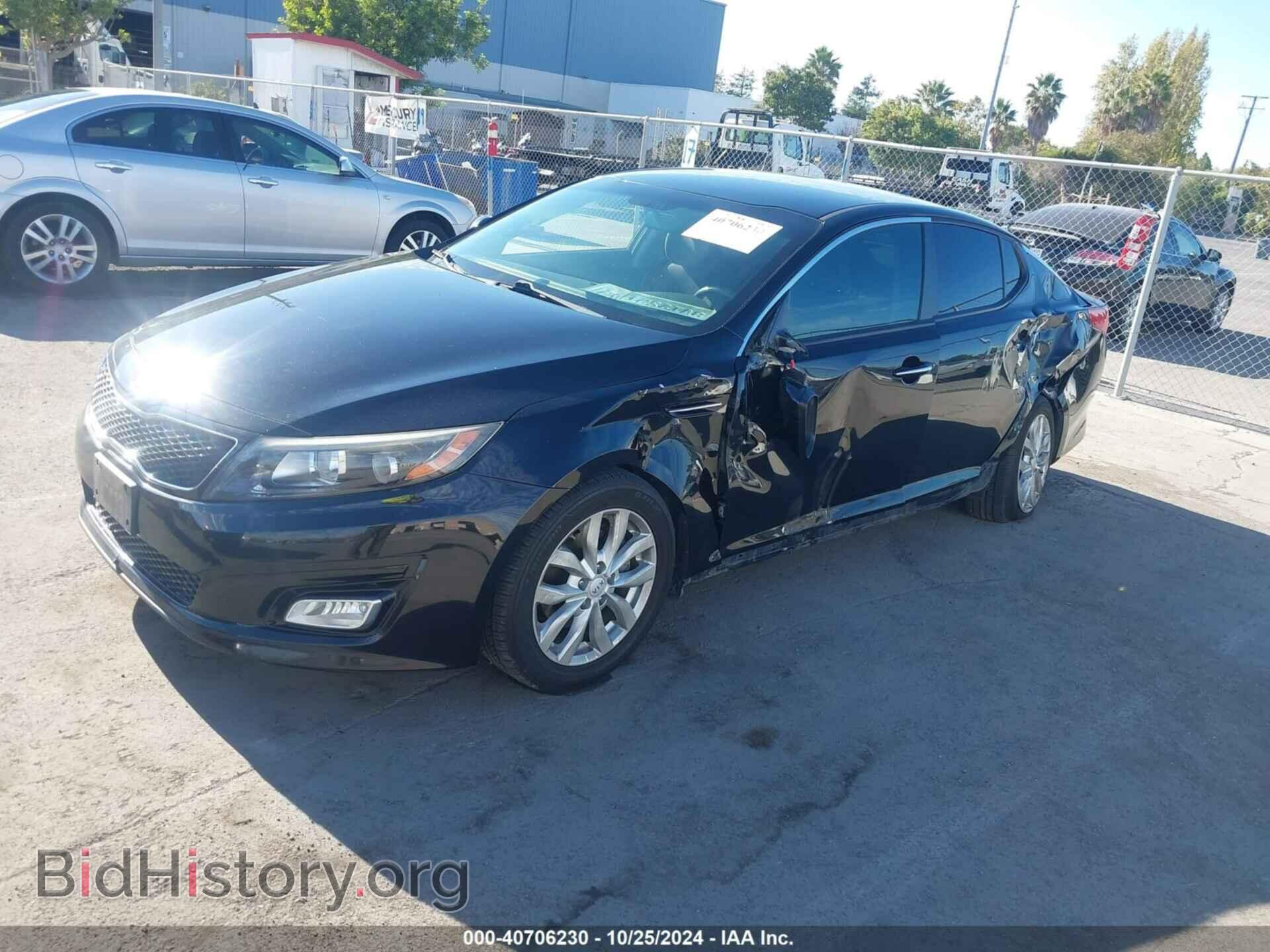 2015 KIA OPTIMA - VIN: 5XXGM4A78FG452114 - Фото 2