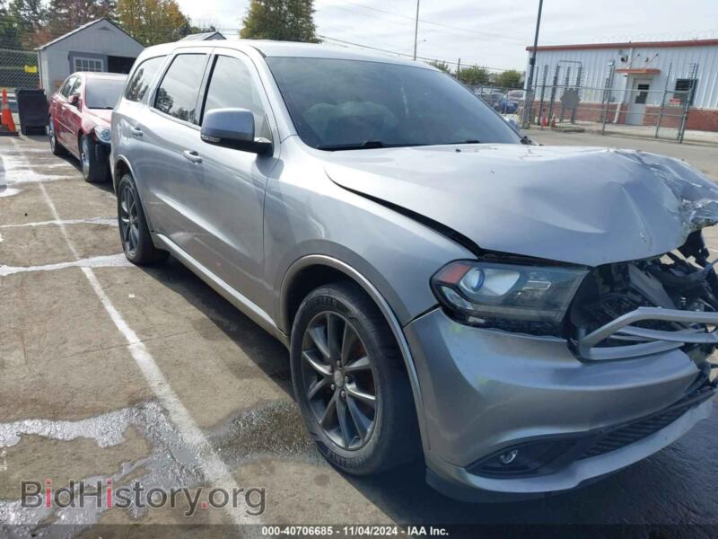 2018 Dodge DURANGO GT RWD (VIN 1C4RDHDG0JC254373) — фото 1 из 15, IAAI, повреждение: передняя часть
