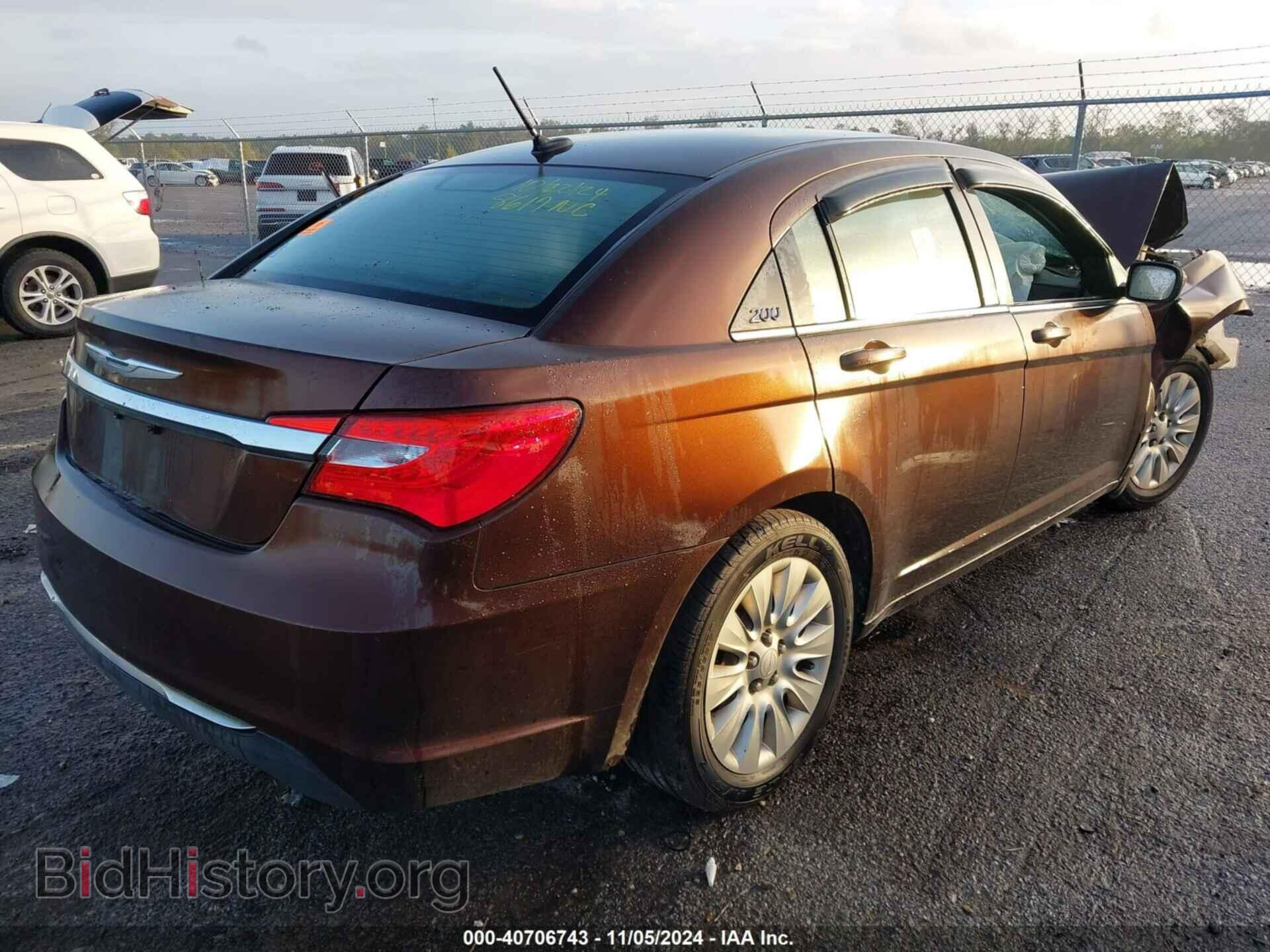 2013 CHRYSLER 200 - VIN: 1C3CCBABXDN647017 - Фото 4