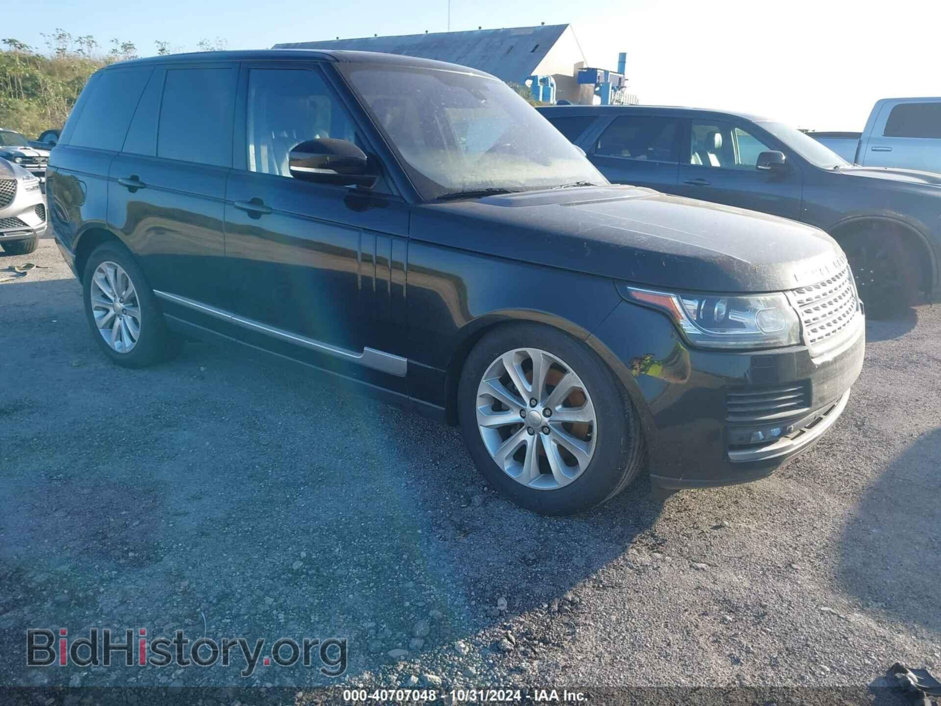 Photo SALGS2VF6FA203648 - LAND ROVER RANGE ROVER 2015