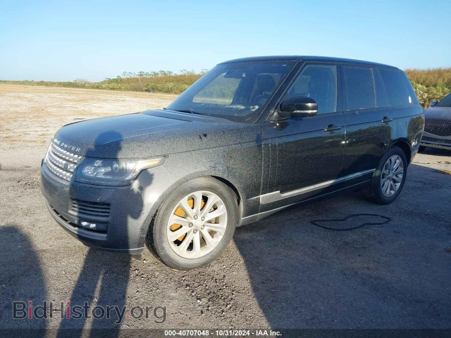 2015 LAND ROVER RANGE ROVER - VIN: SALGS2VF6FA203648 - Фото 2