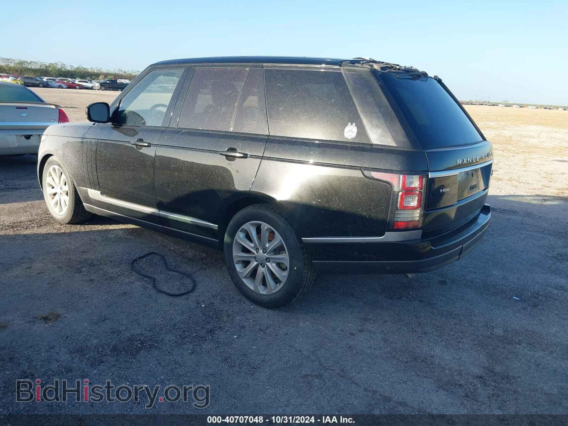 2015 LAND ROVER RANGE ROVER - VIN: SALGS2VF6FA203648 - Фото 3