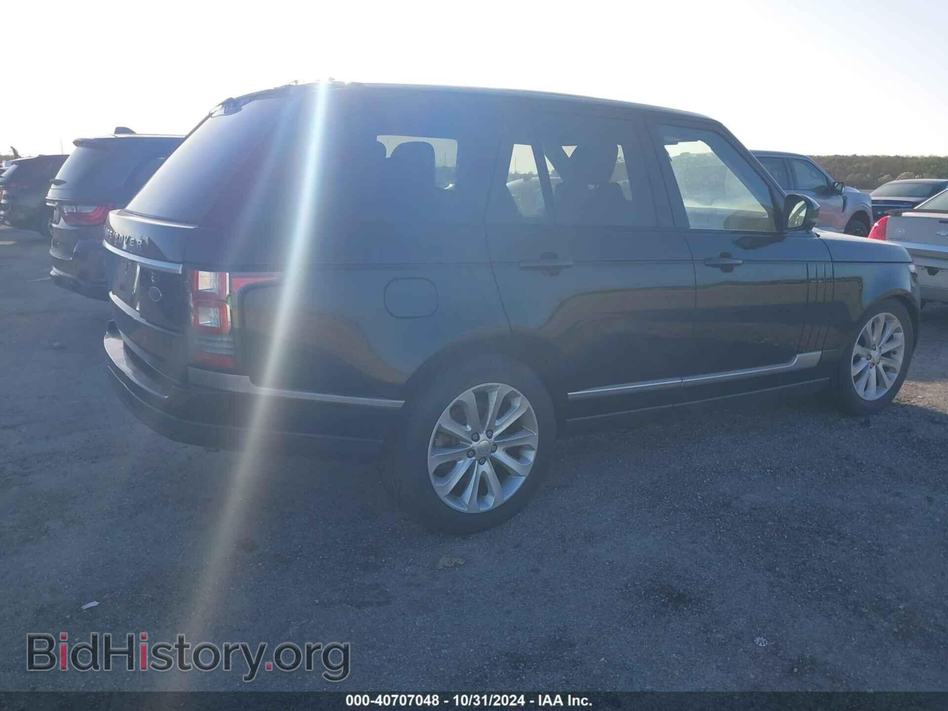 2015 LAND ROVER RANGE ROVER - VIN: SALGS2VF6FA203648 - Фото 4
