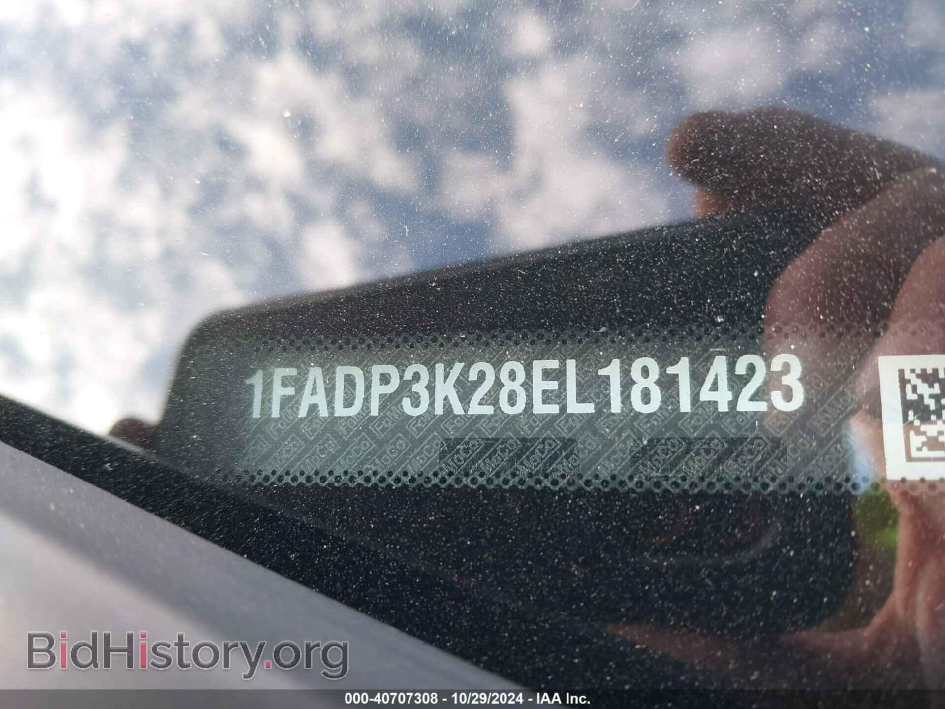 2014 FORD FOCUS - VIN: 1FADP3K28EL181423 - Фото 9